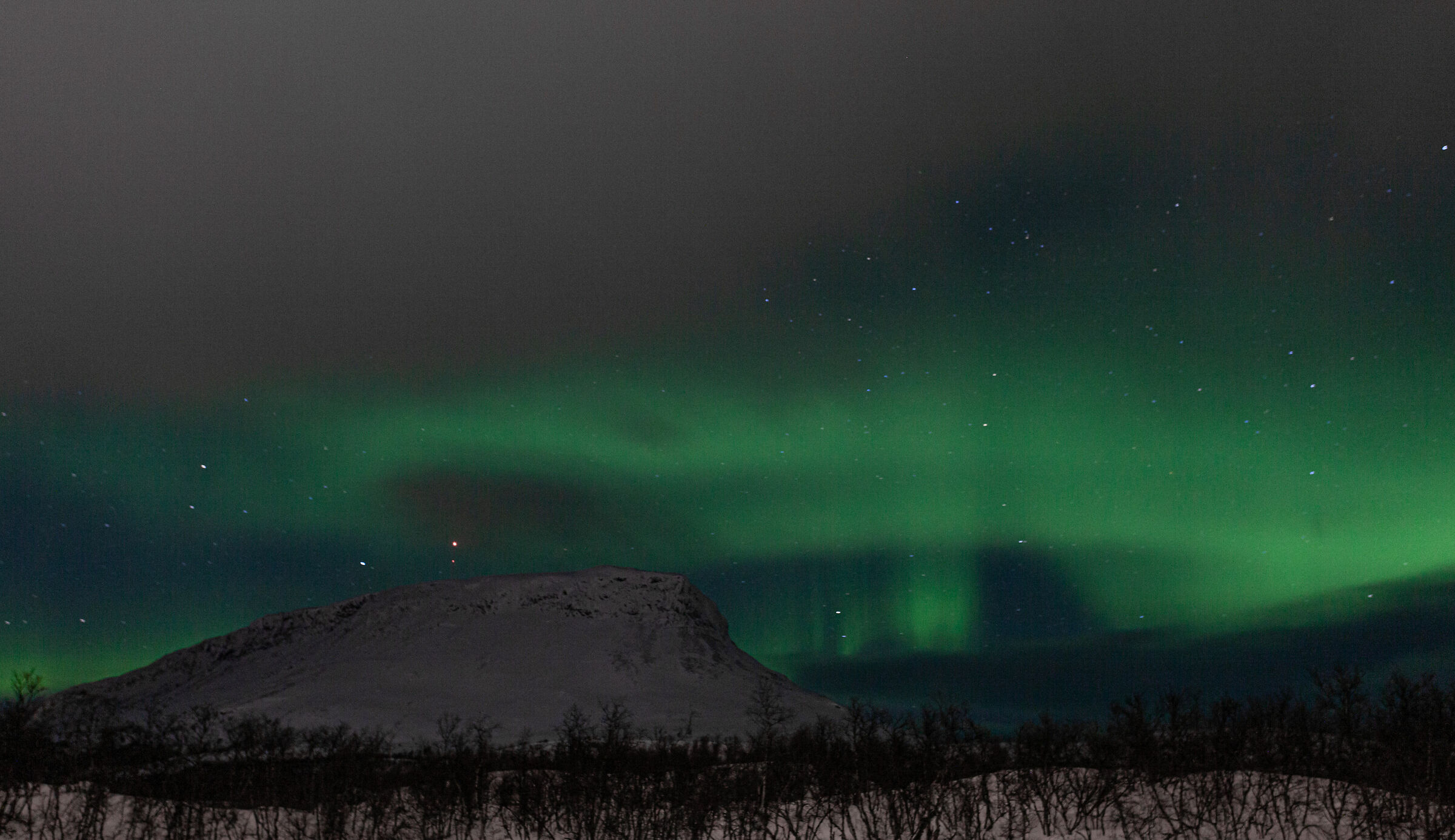 Northern Lights in Kilpisjärvi...