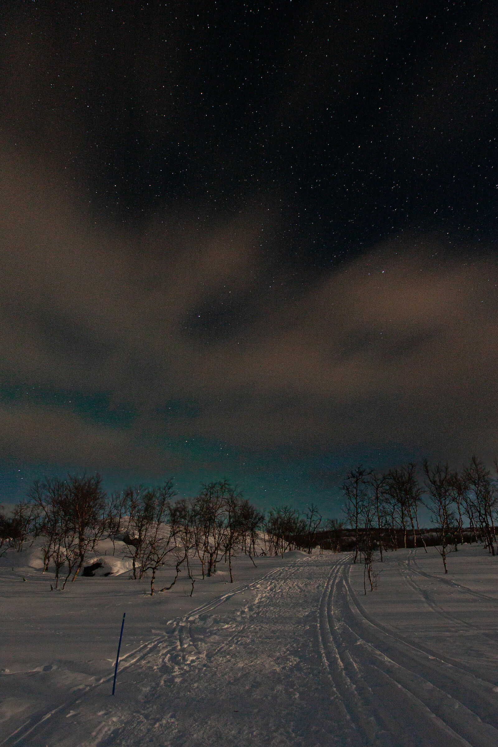 Starry night in Kilpisjärvi...