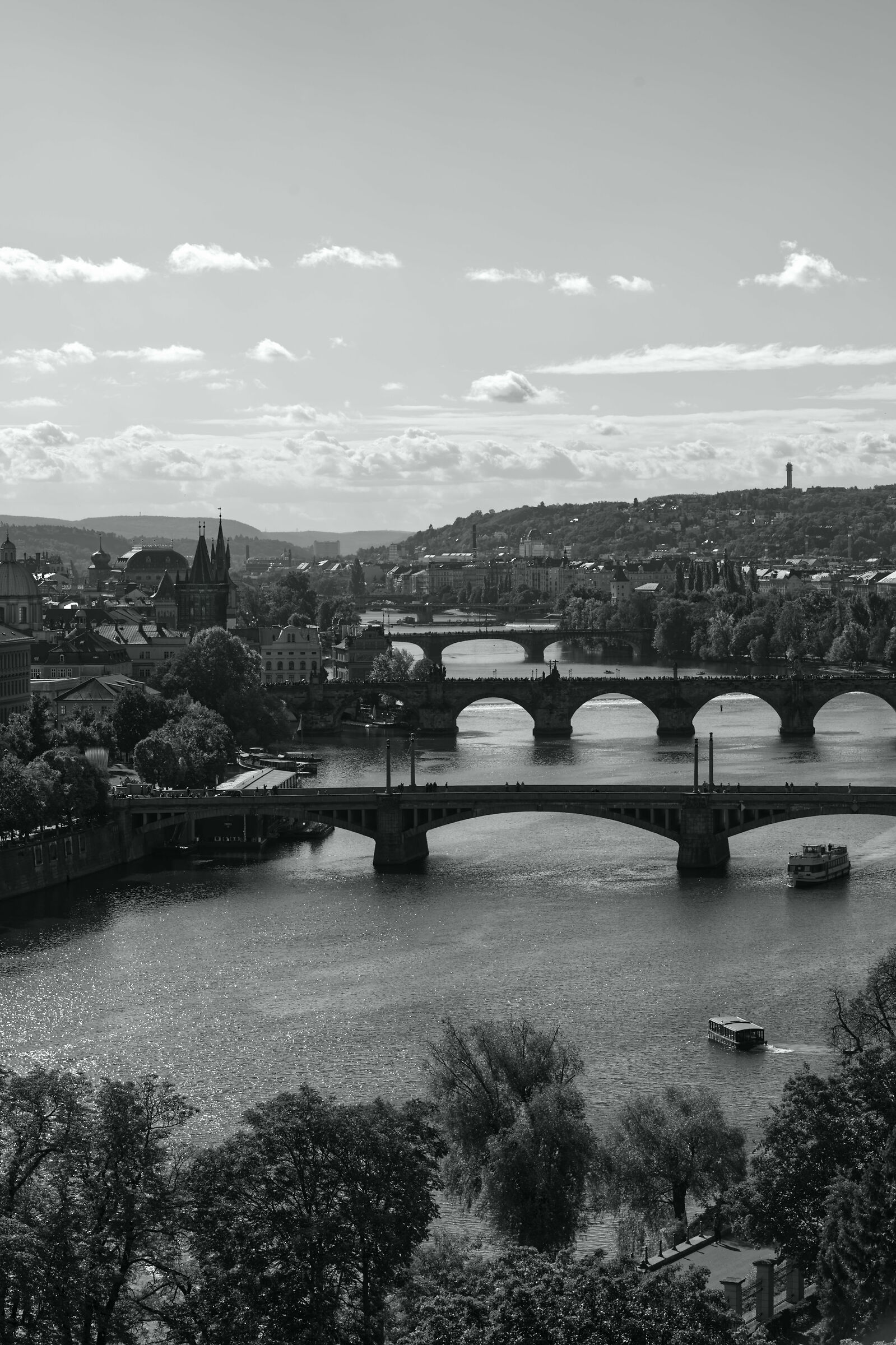 Bridges in Prague...