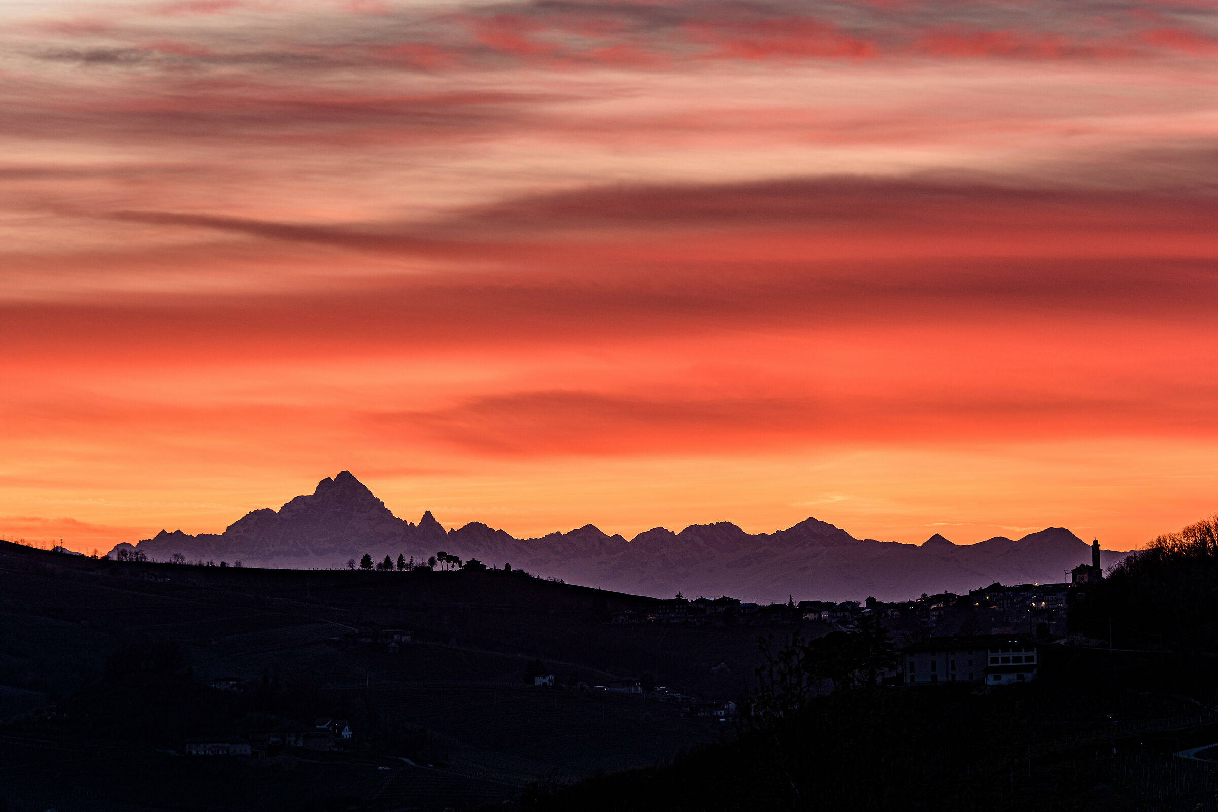 Landscape ,sunset,Alps view ,01...
