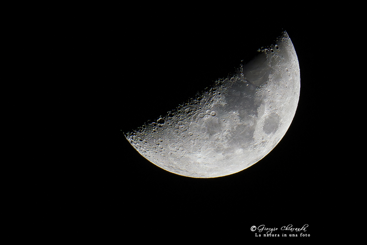 Detail of the moon last night...