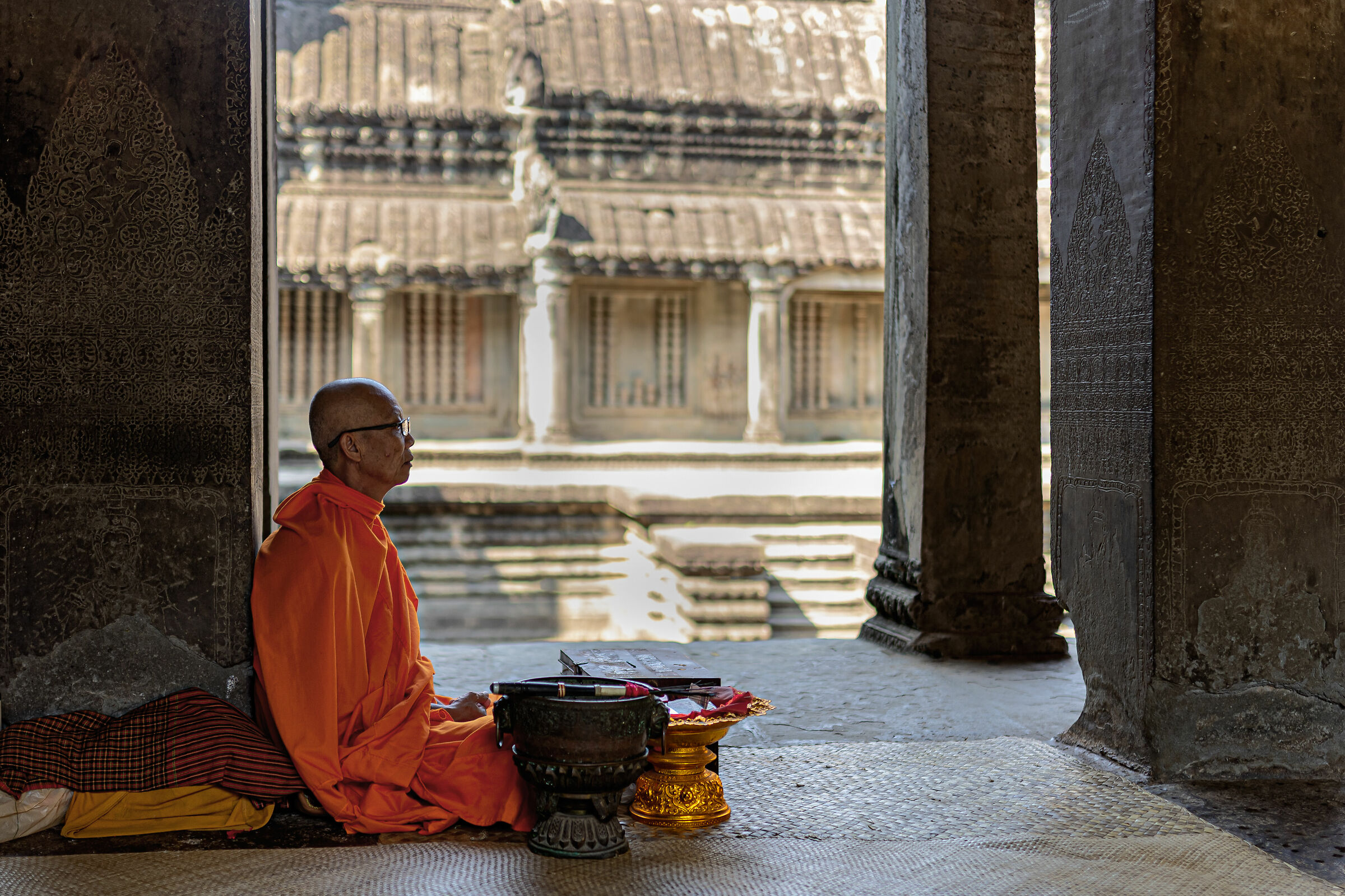 Angkor Wat monk...
