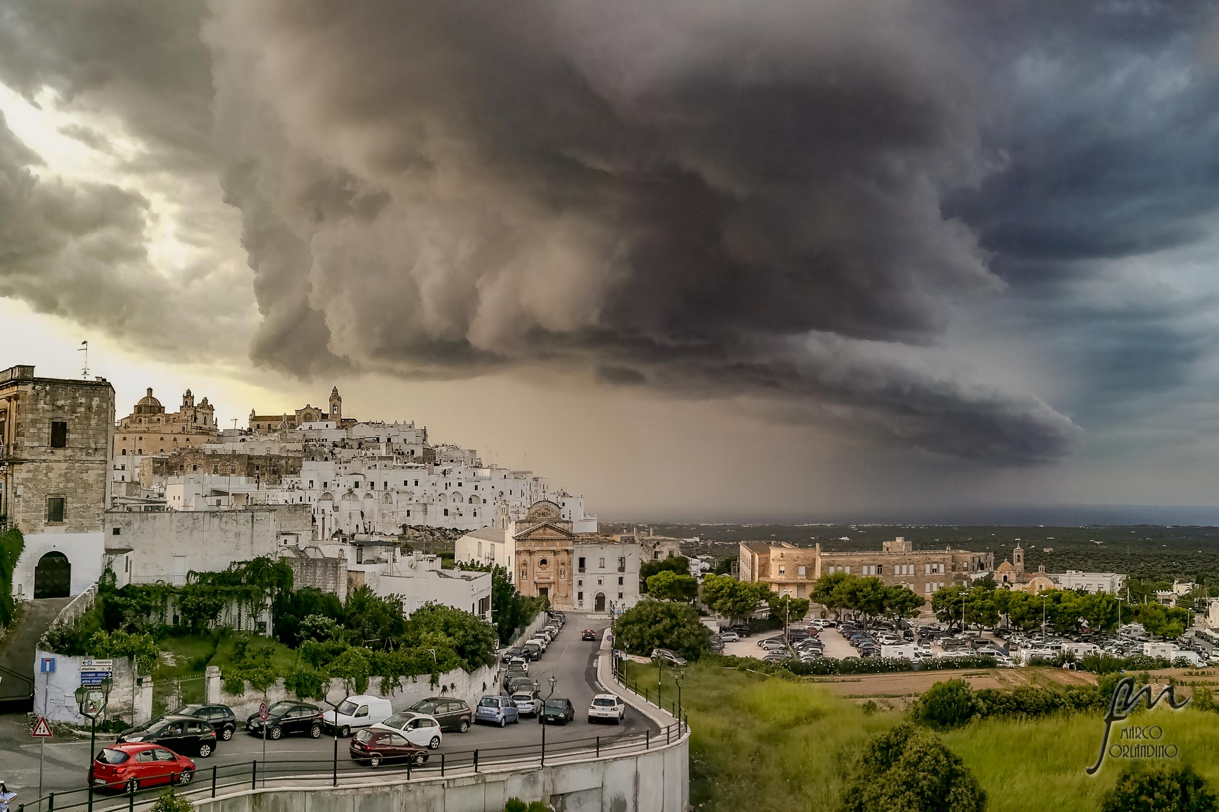Storm Cell over Ostuni...