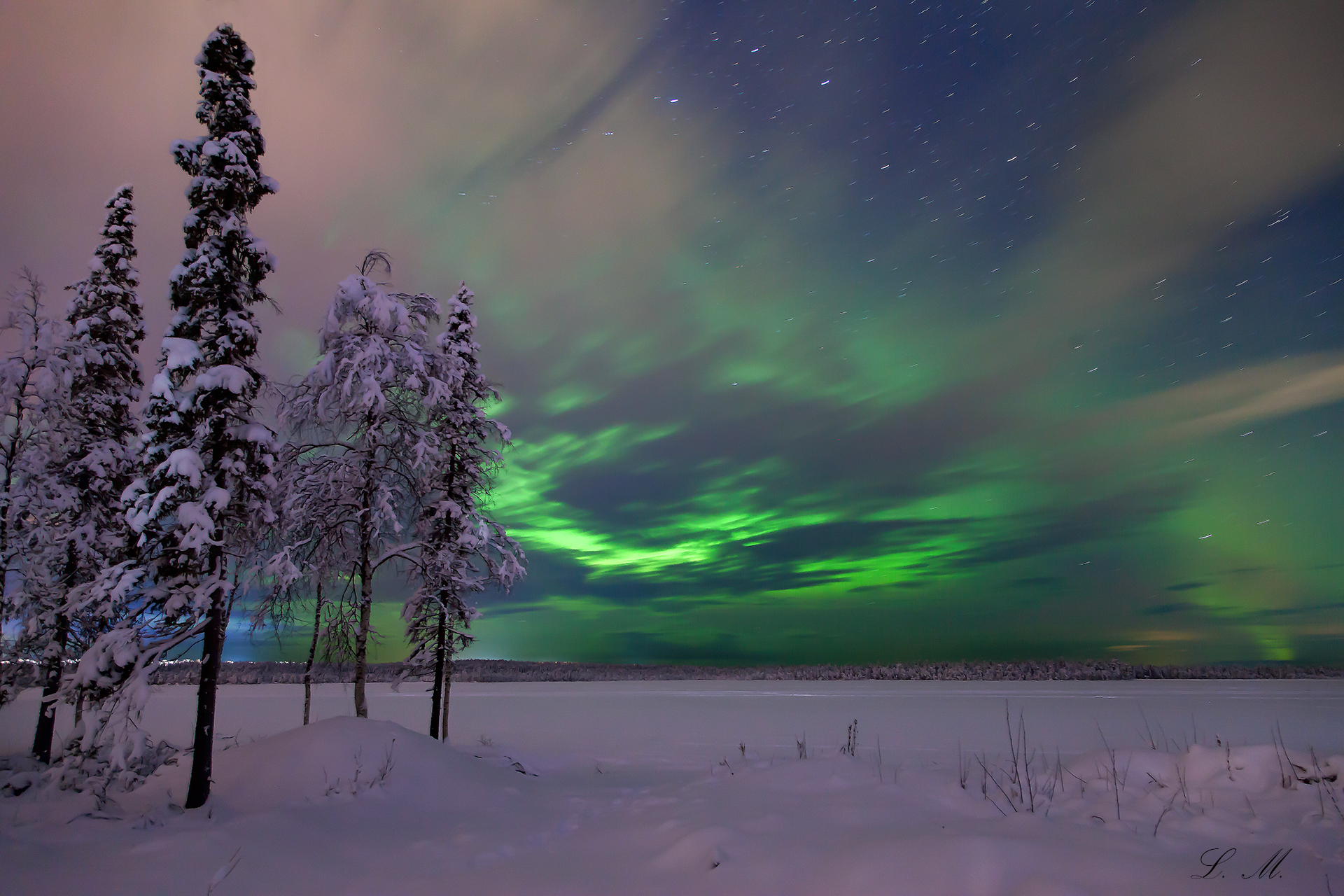 The Northern Lights...