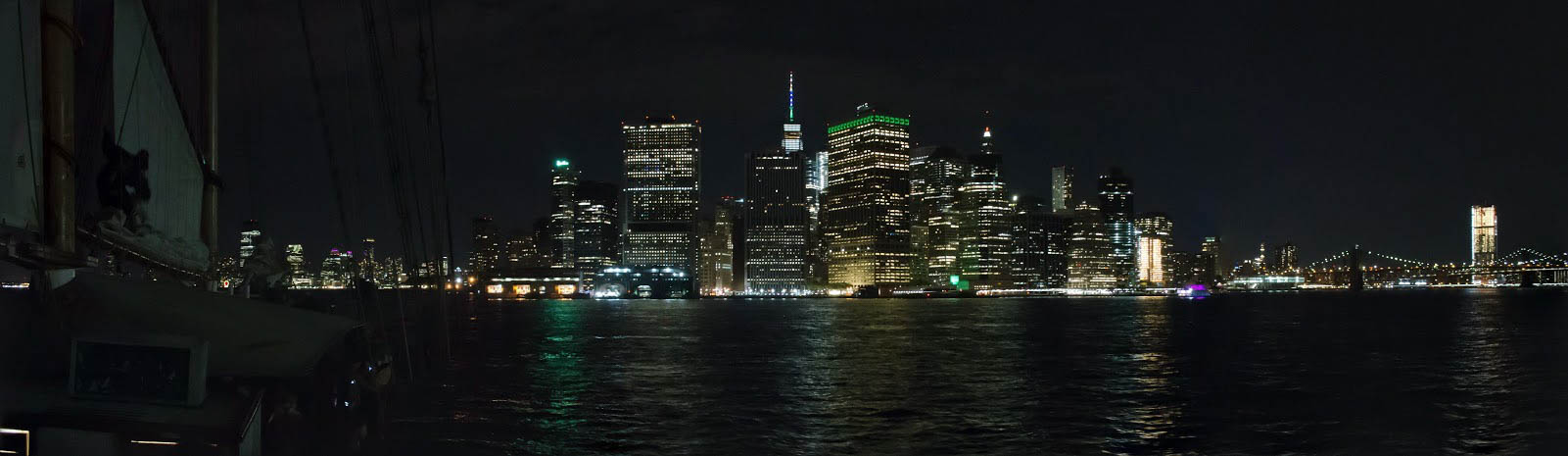 New York by Night boat...