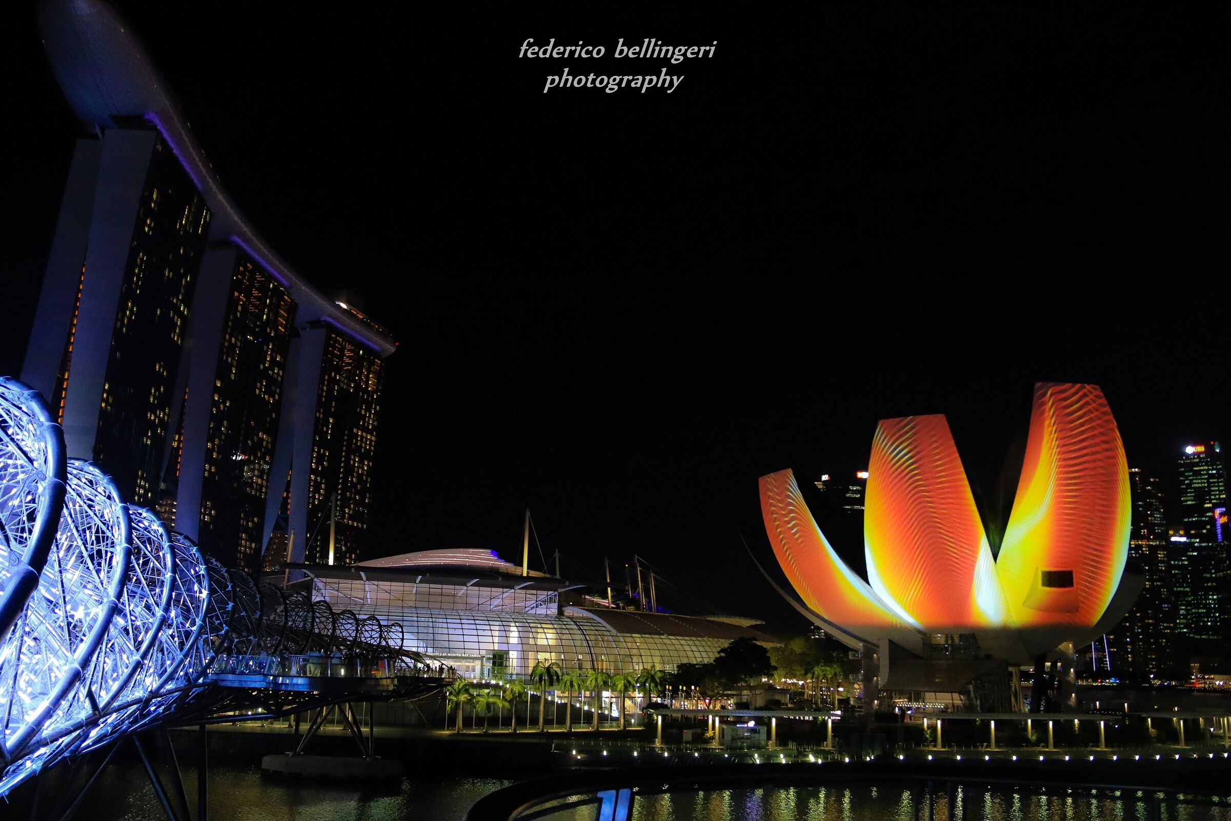 Singapore skyline zona Marina Bay...
