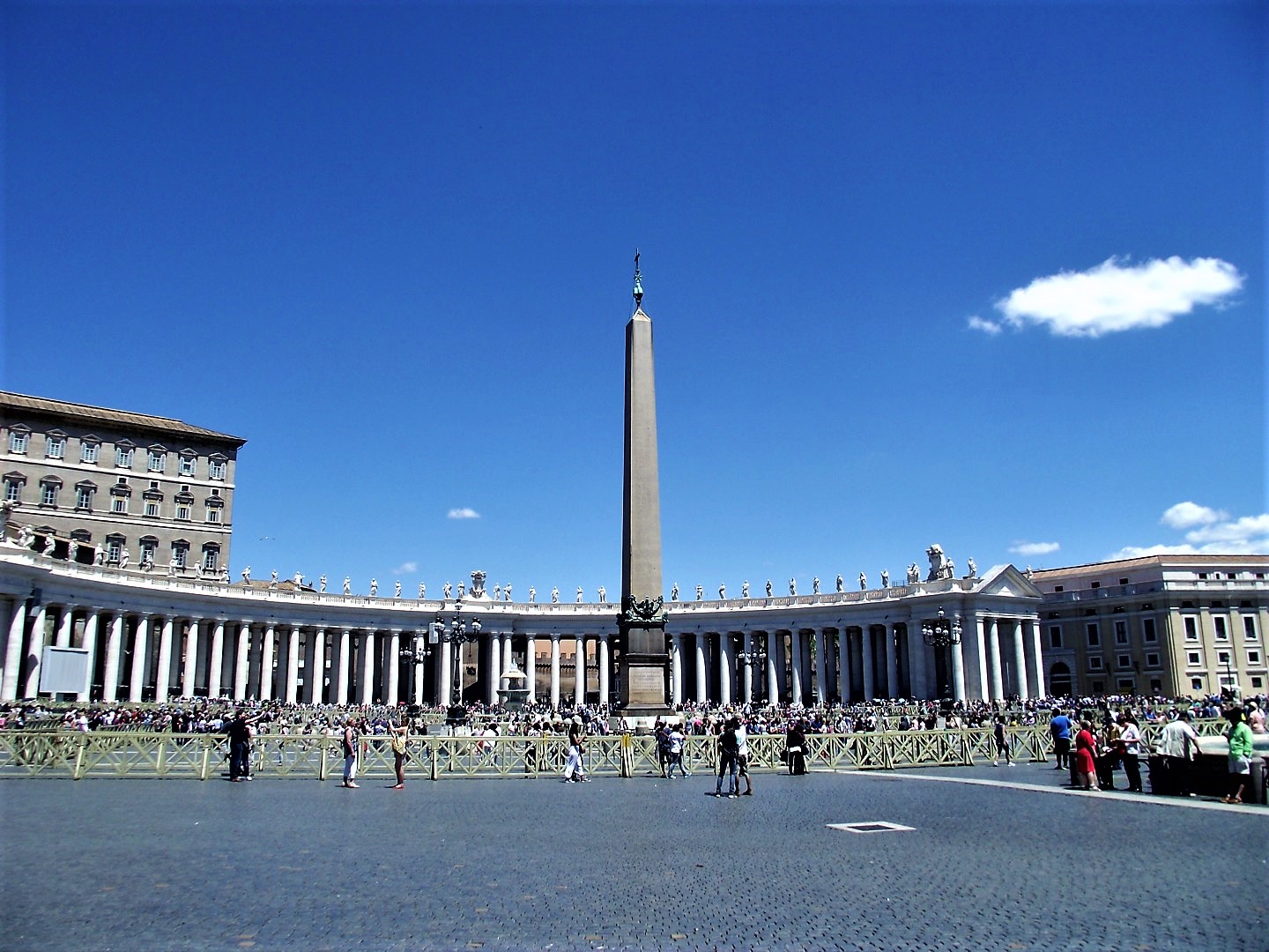 St. Peter's Square-colonnade...