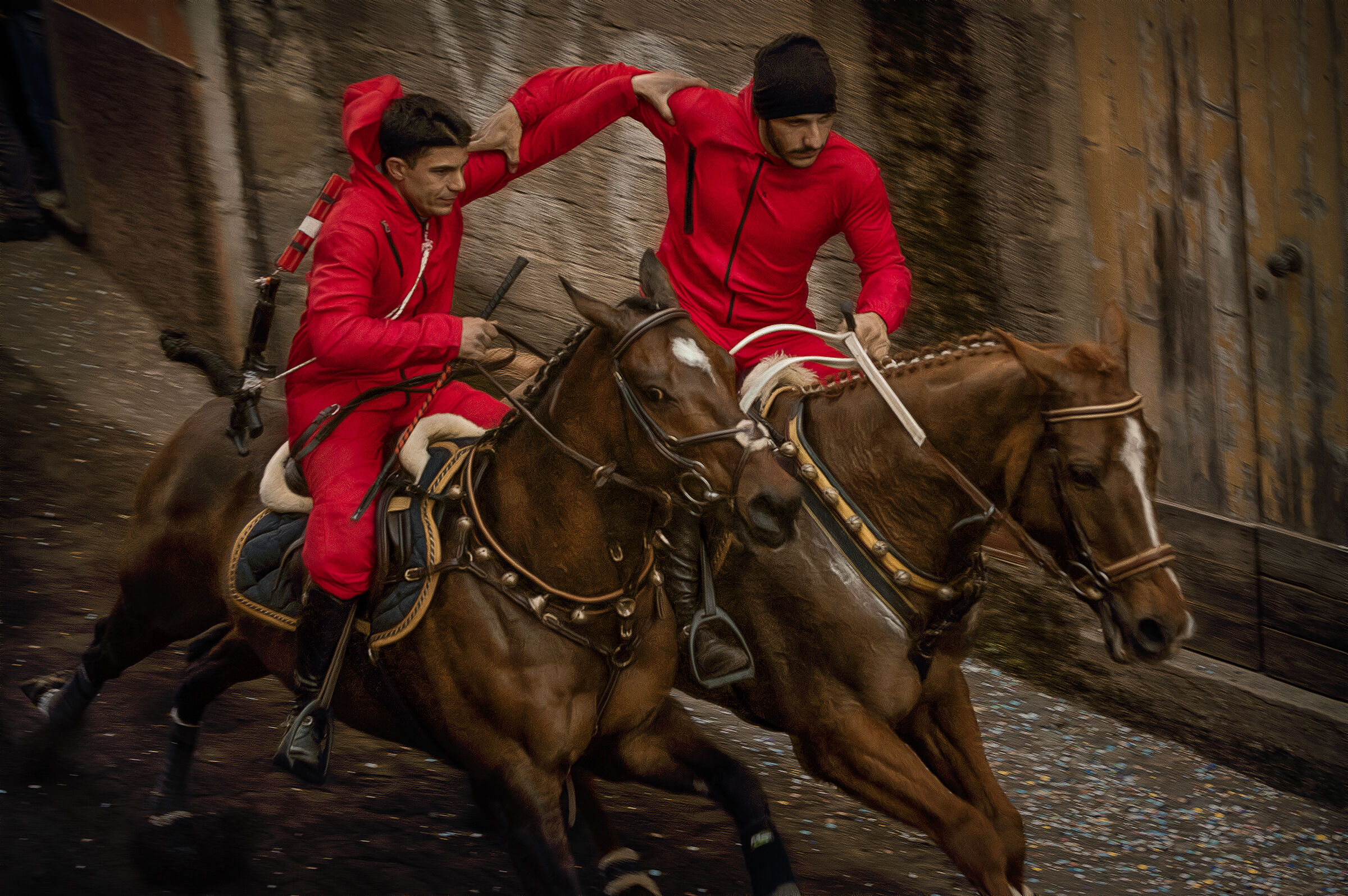 The Red Knights-Dedicated to Antonio Dell'Aquila...