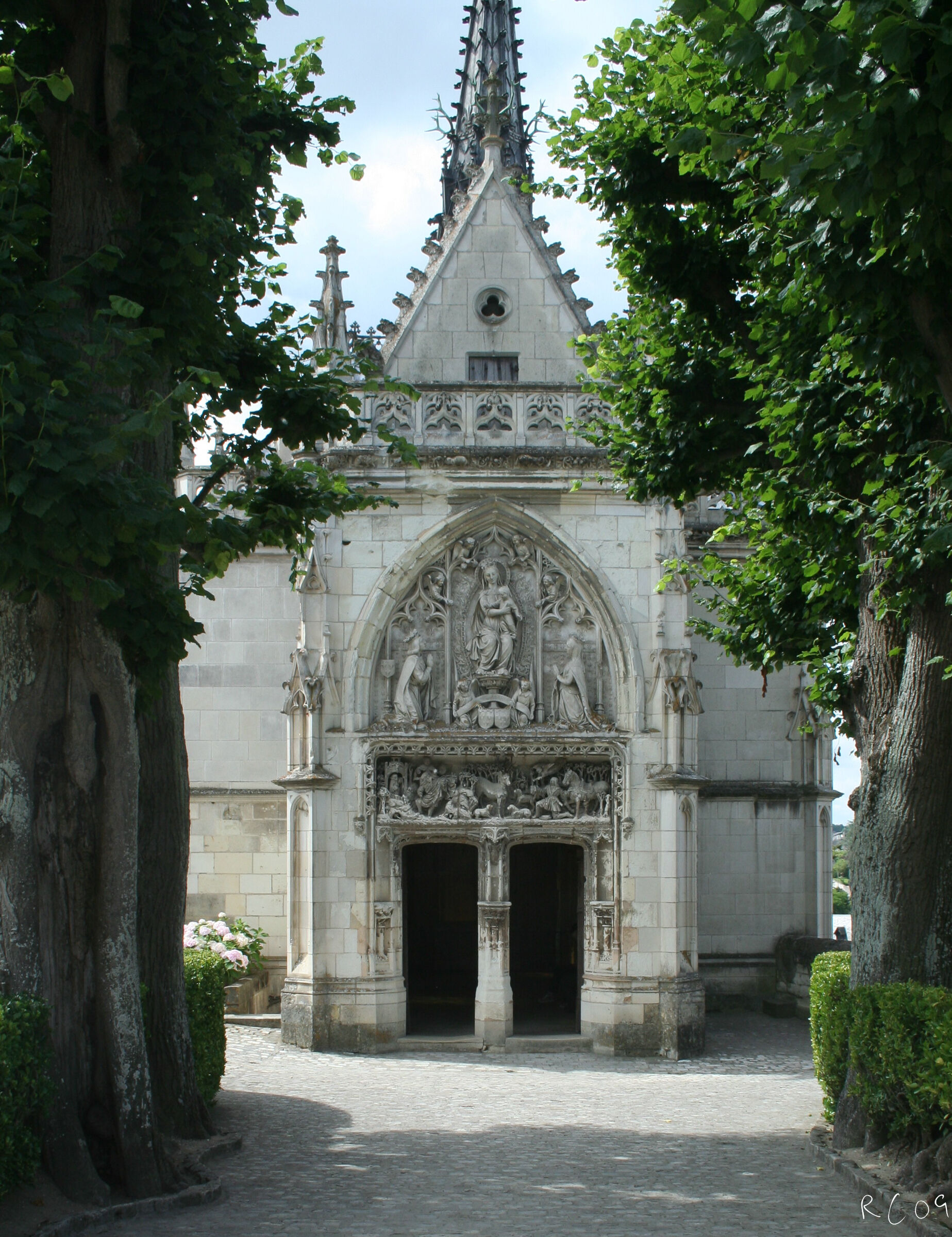 La tomba di Leonardo ad Amboise (Fr)...
