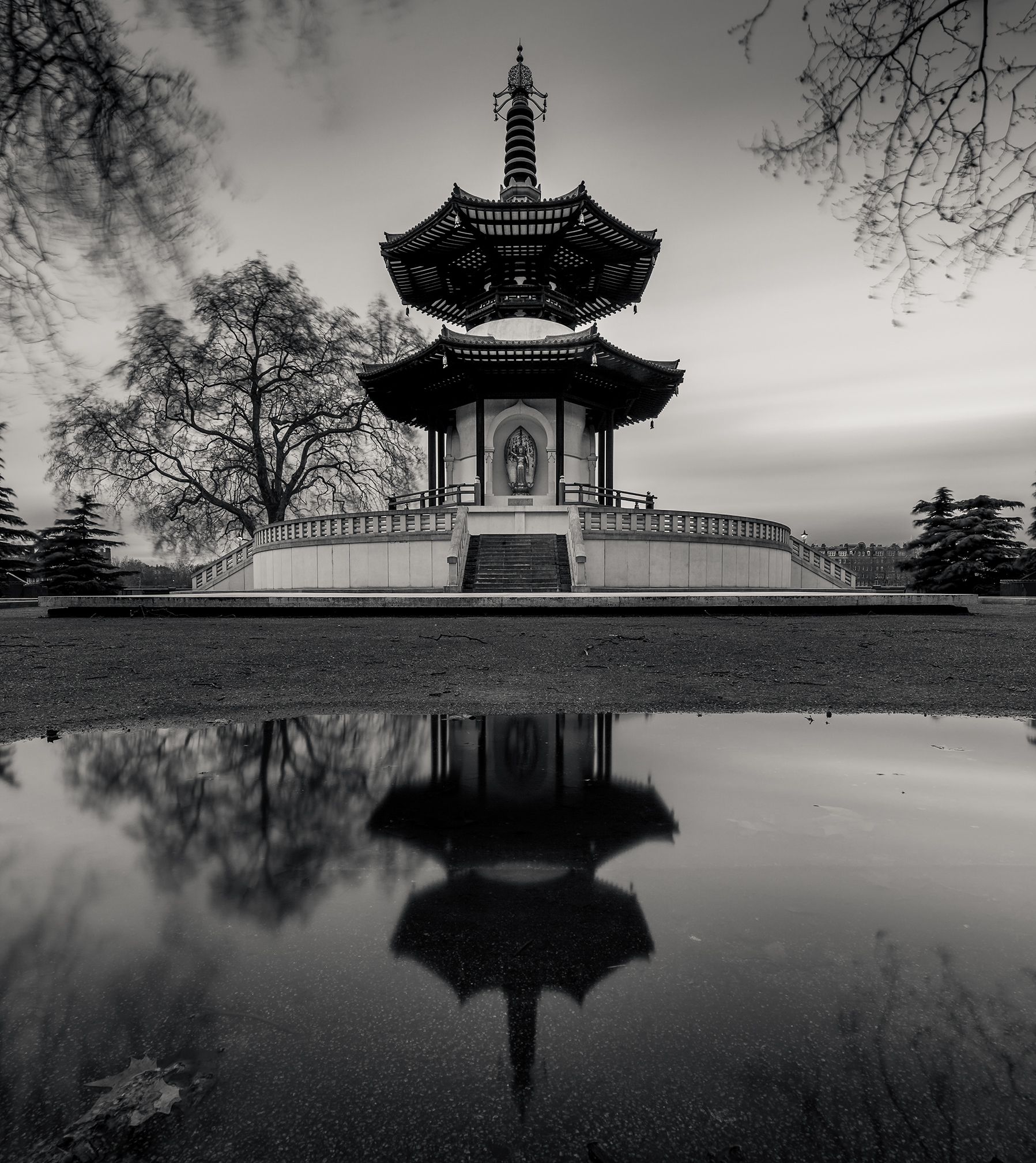 The London Peace Pagoda...