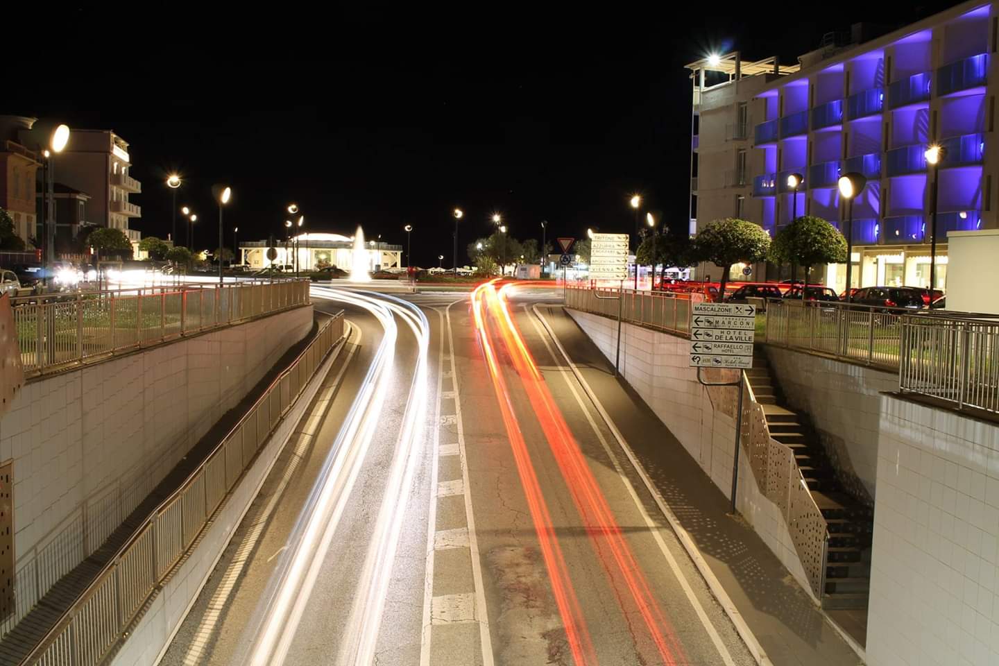 SENIGALLIA-Overpass for the roundabout...