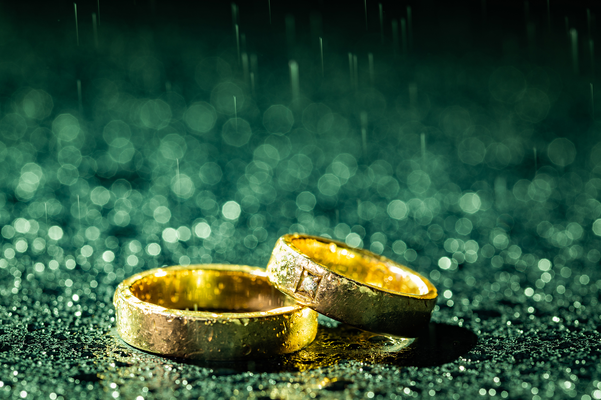 Wet rings, lucky rings....