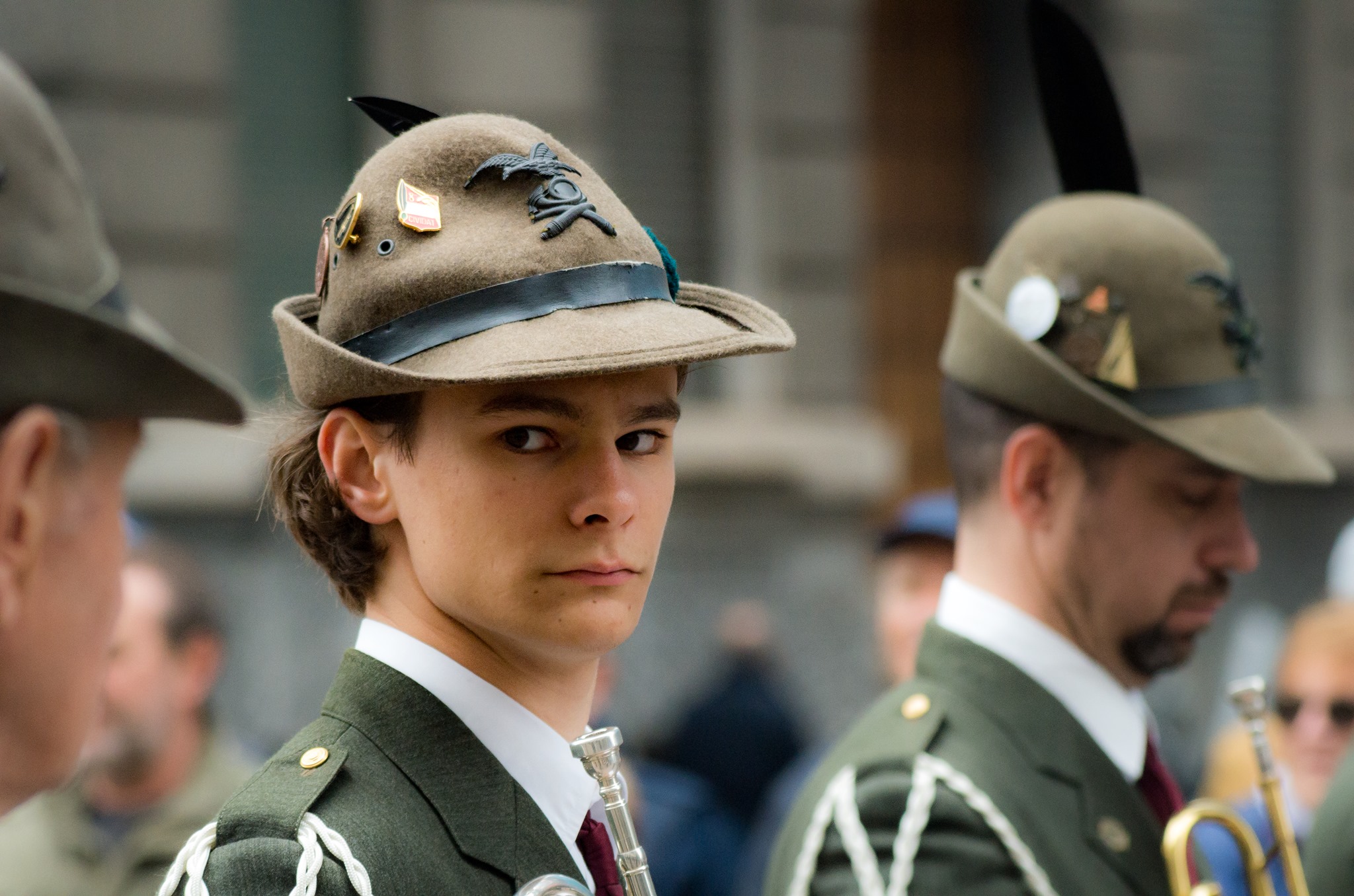 Gathering of the centenary of the Alpini...