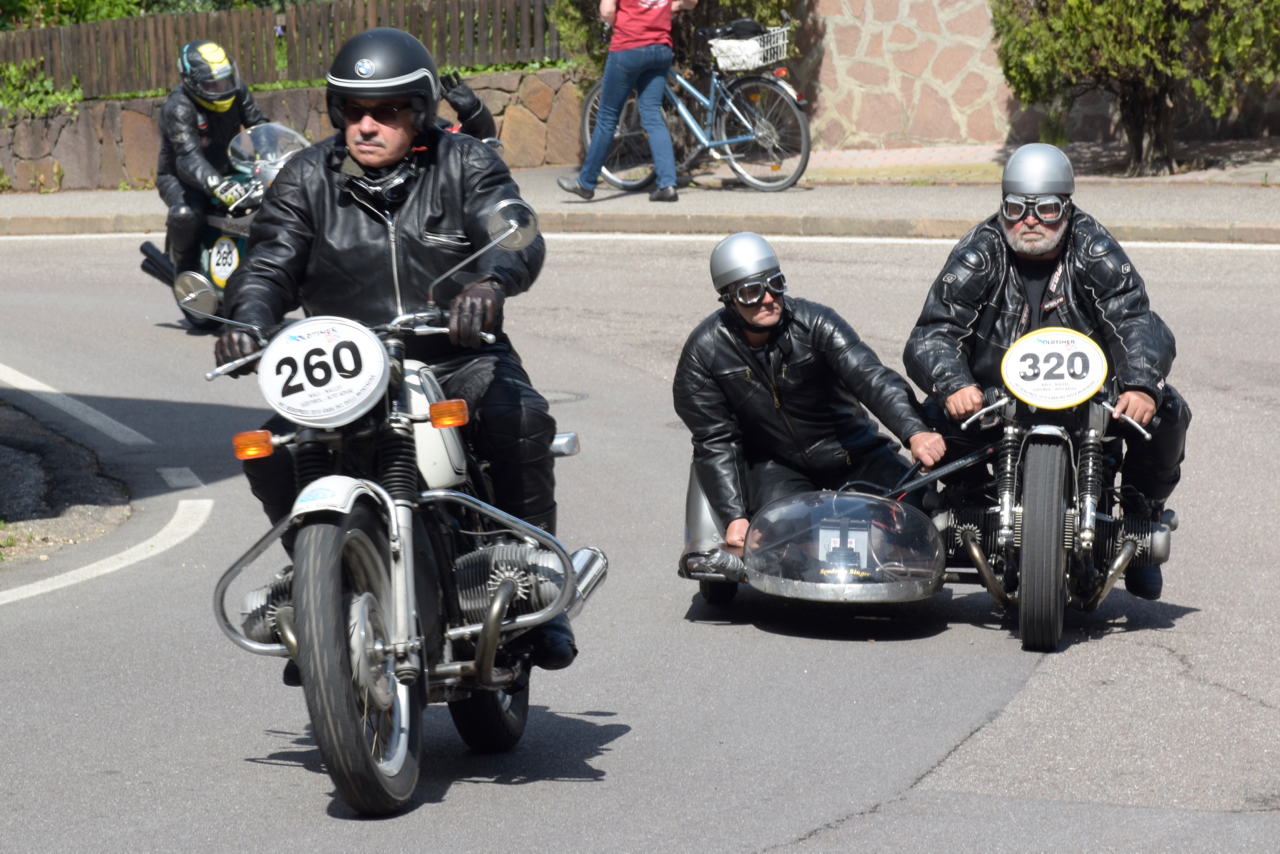 International Vintage Motorcycle Race in Nalles (BZ)...