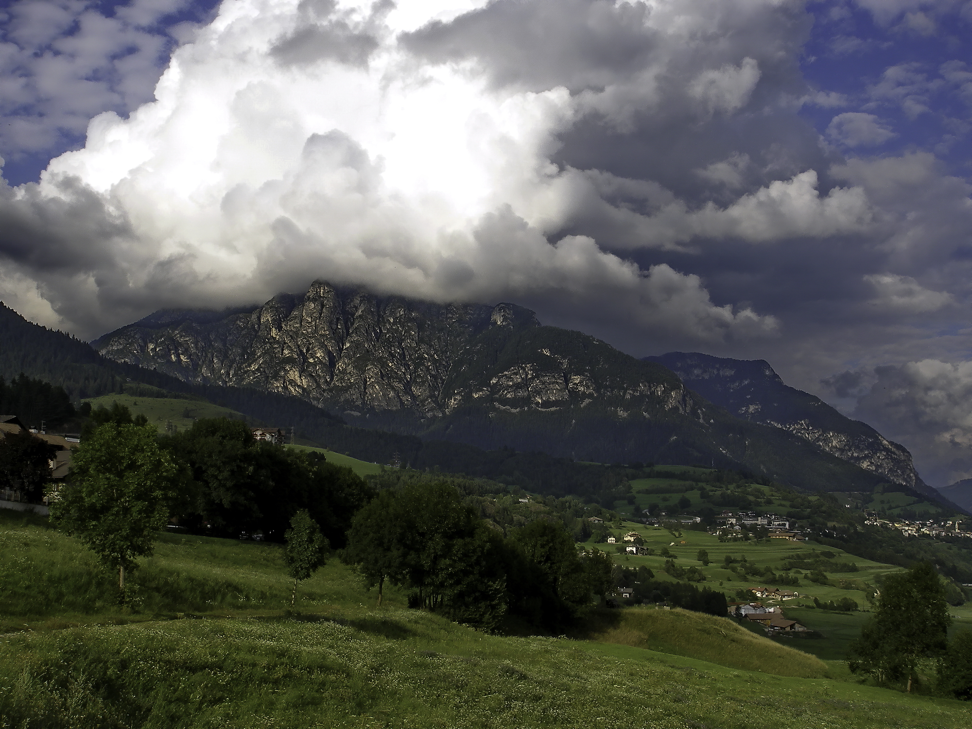 Panorama of Trentino...