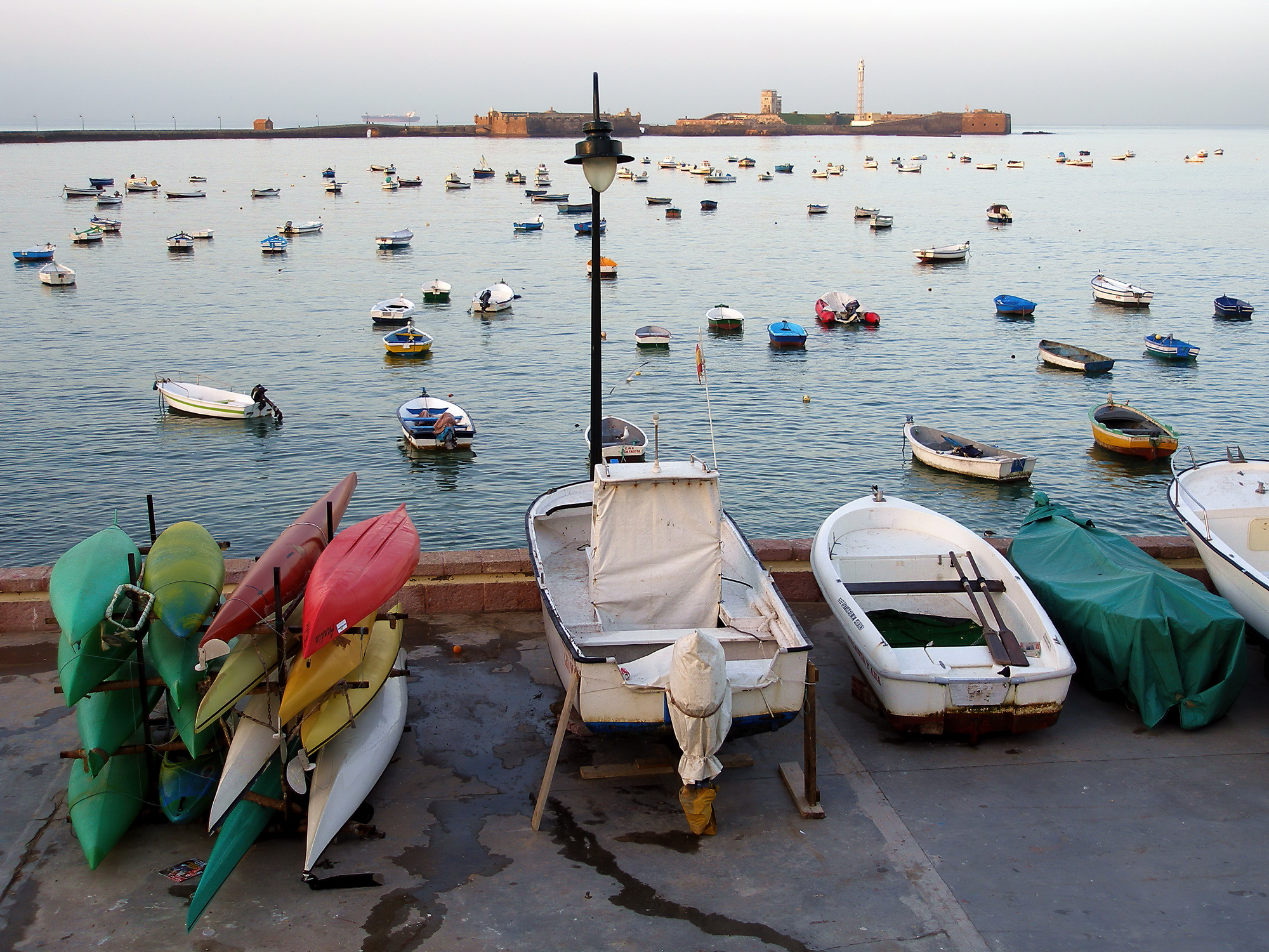 Boats in Cadiz...