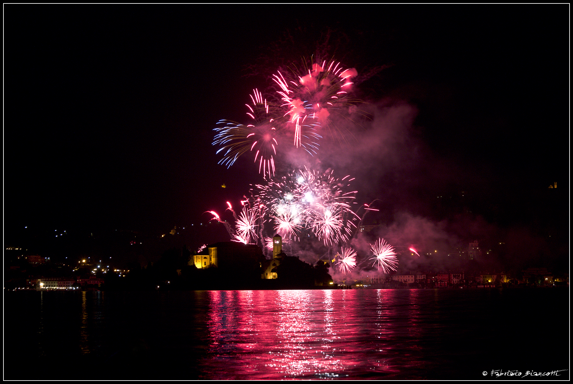Fireworks ad Orta...