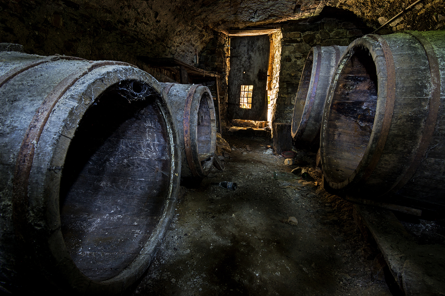 The Abandoned Barrel Room...