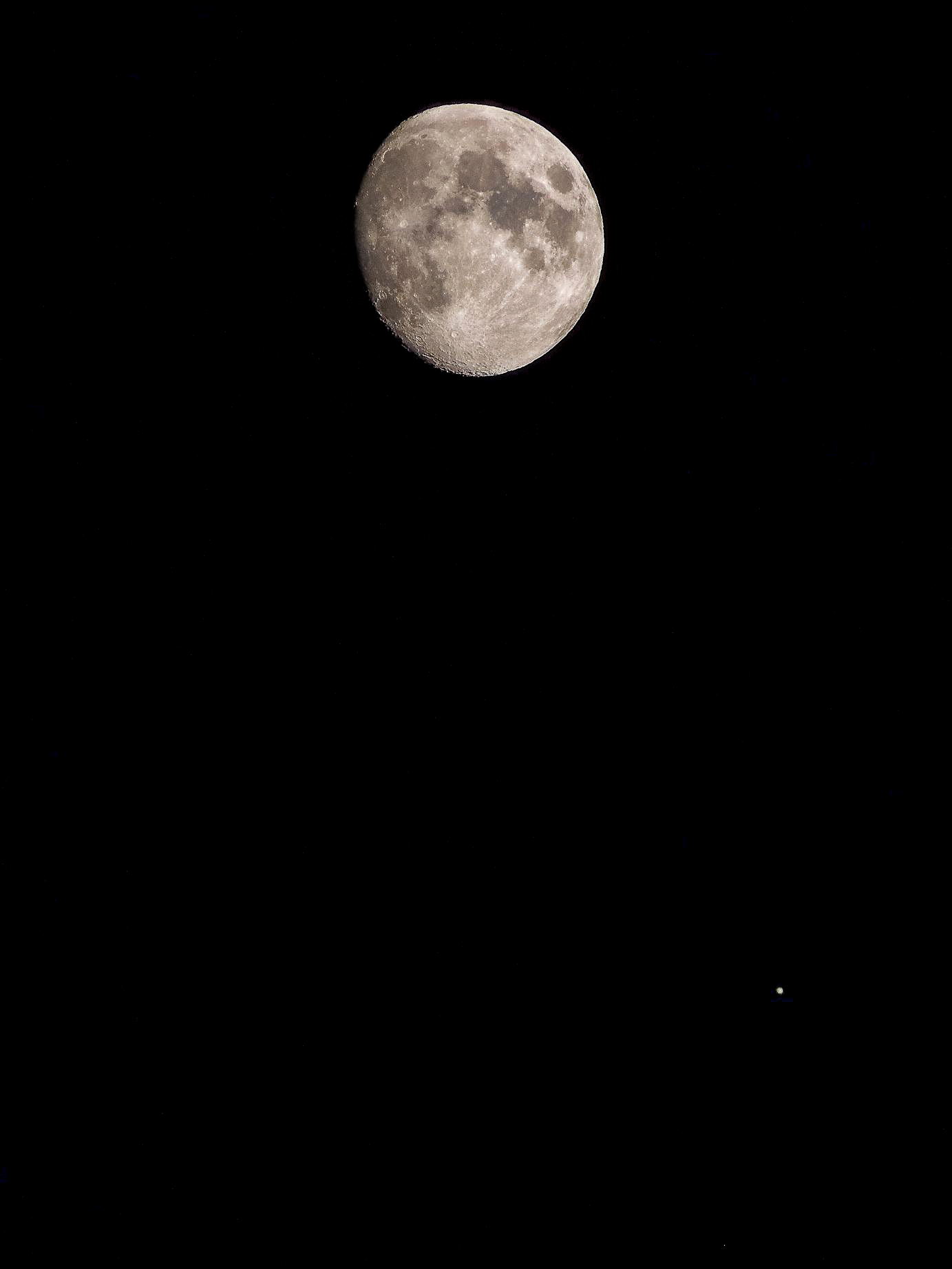 Moon and Jupiter....