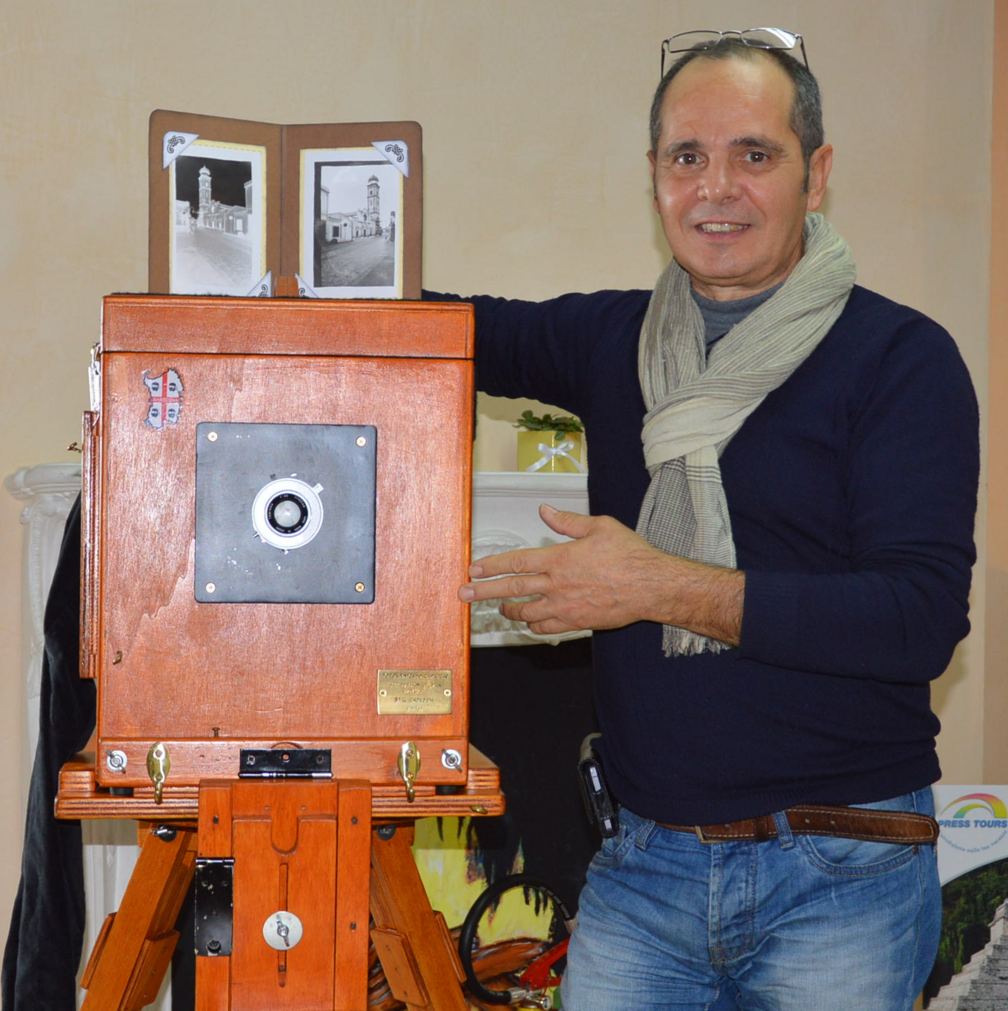 Io con la mia "Sardinian Camera"...