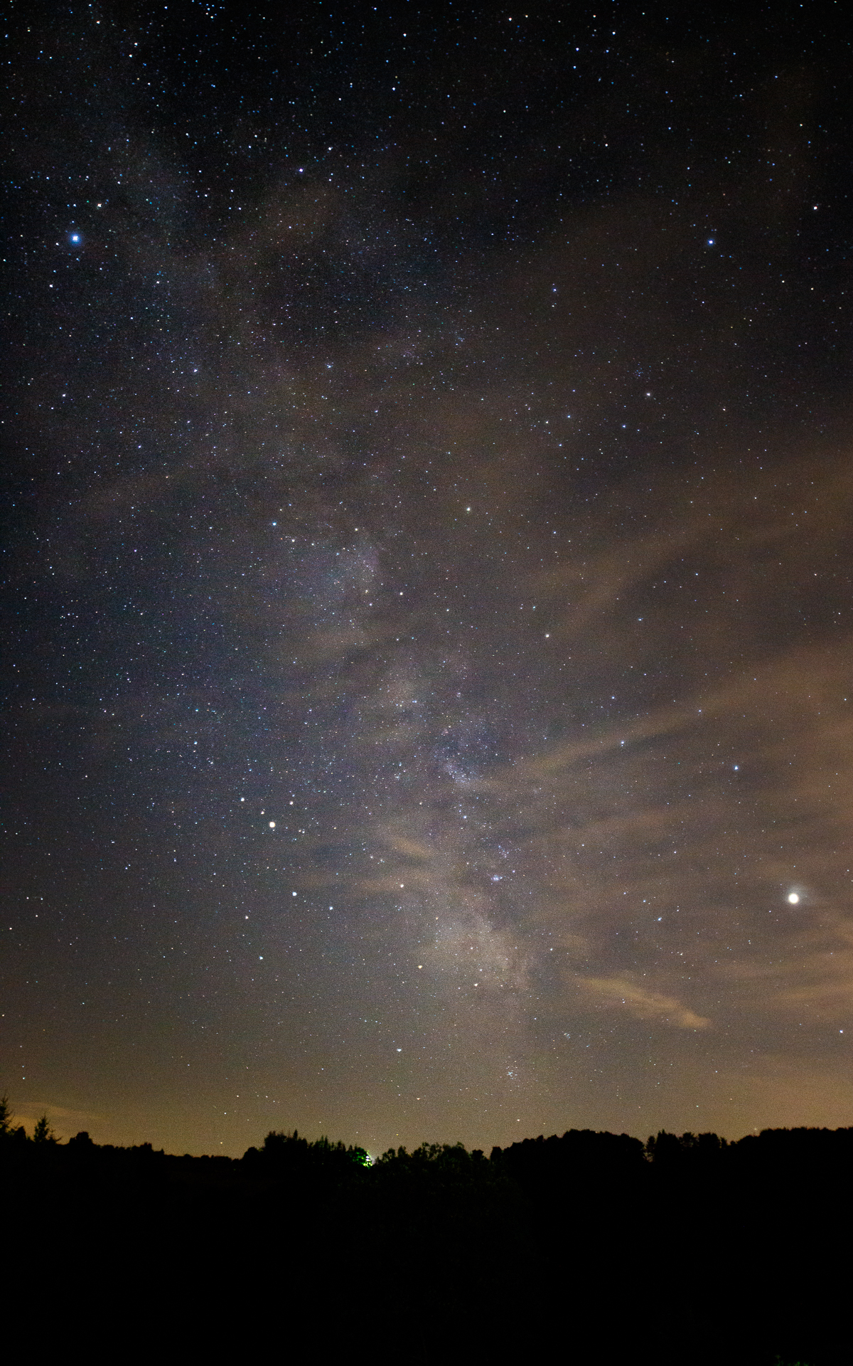 Milky Way above the Youth Pass...