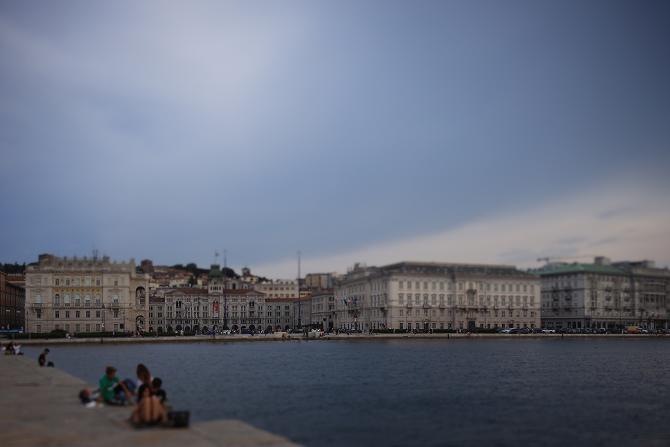 Trieste one summer evening...