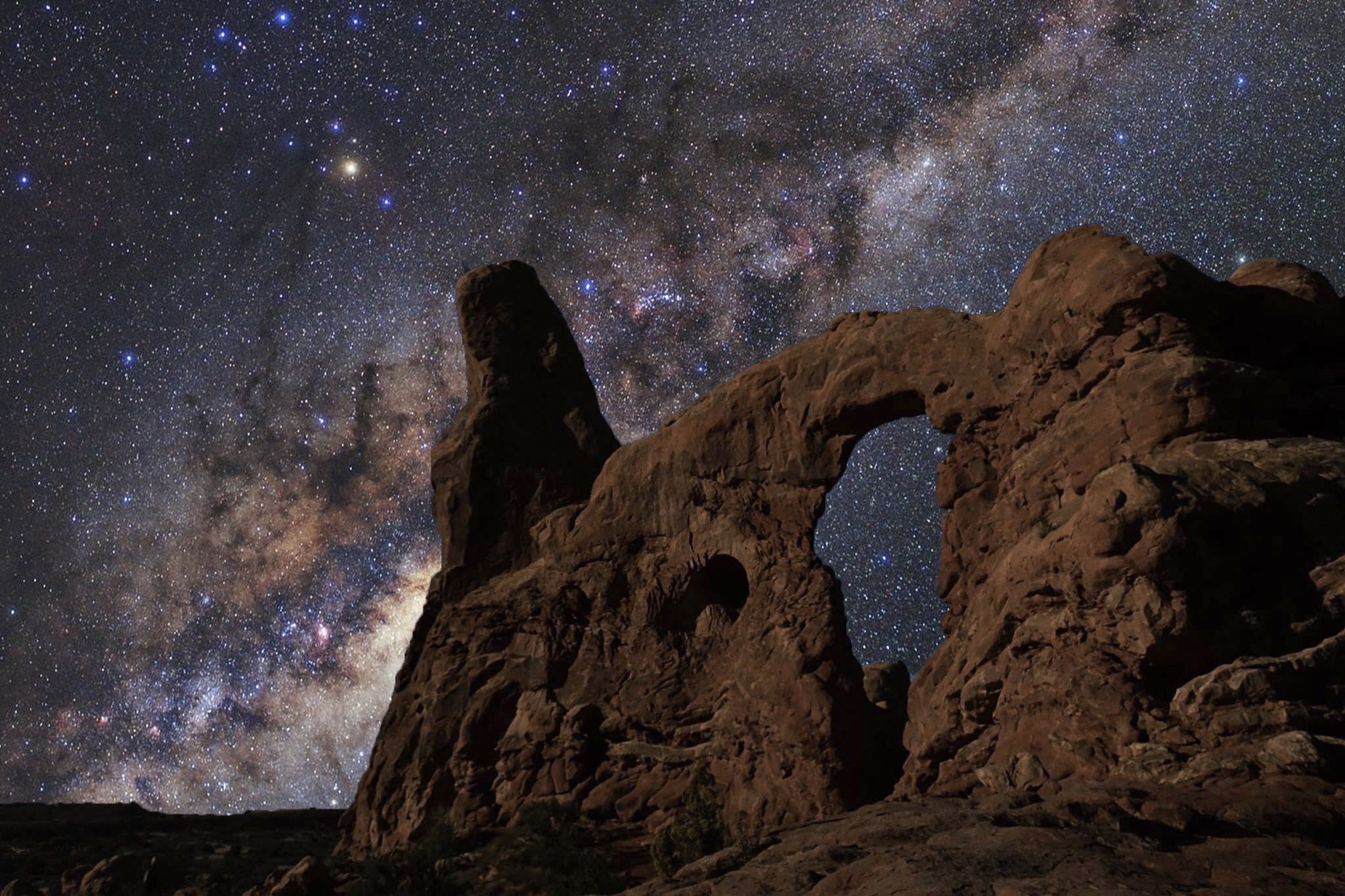 Arches Under the stars...