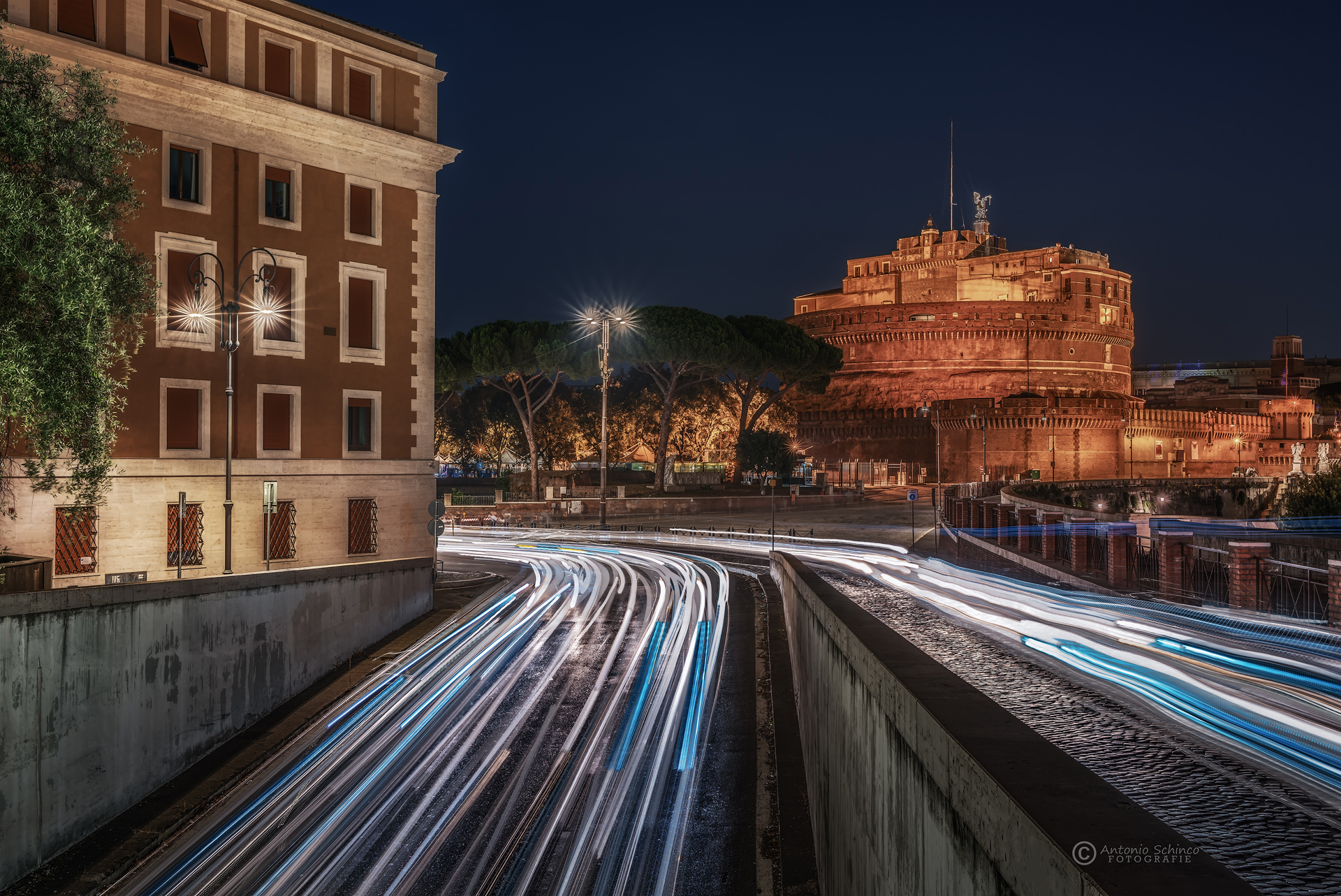 Castel Sant'Angelo By Night...