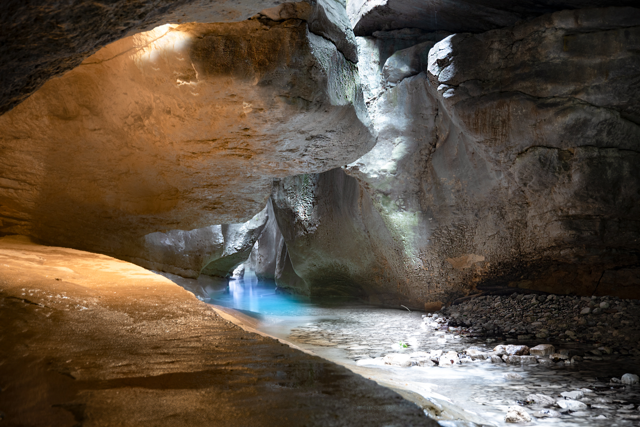 caves of pradis...