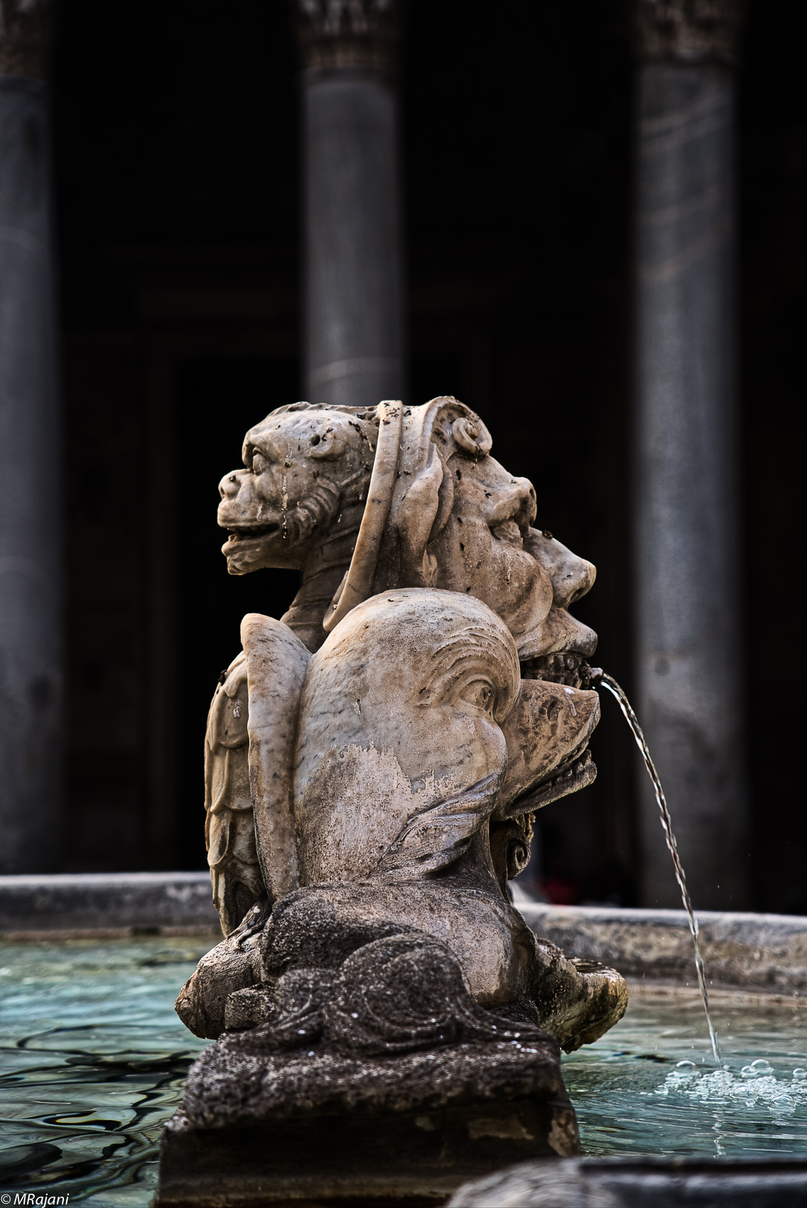 particular fountain of the Pantheon...