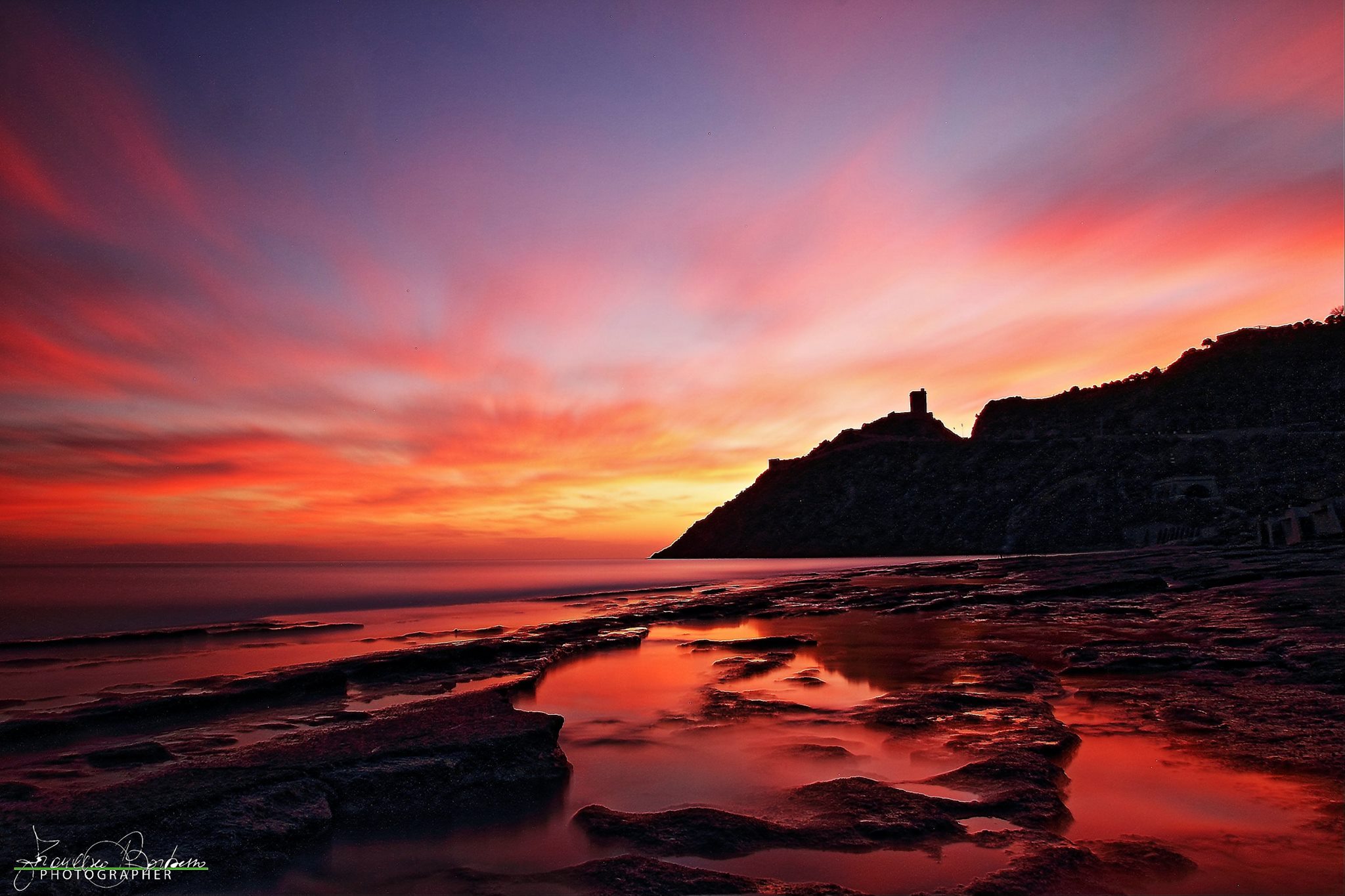alba di fuoco...