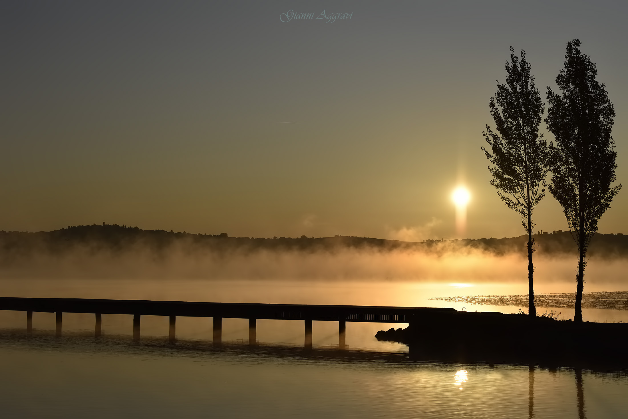Sunrise at Lake Closed...
