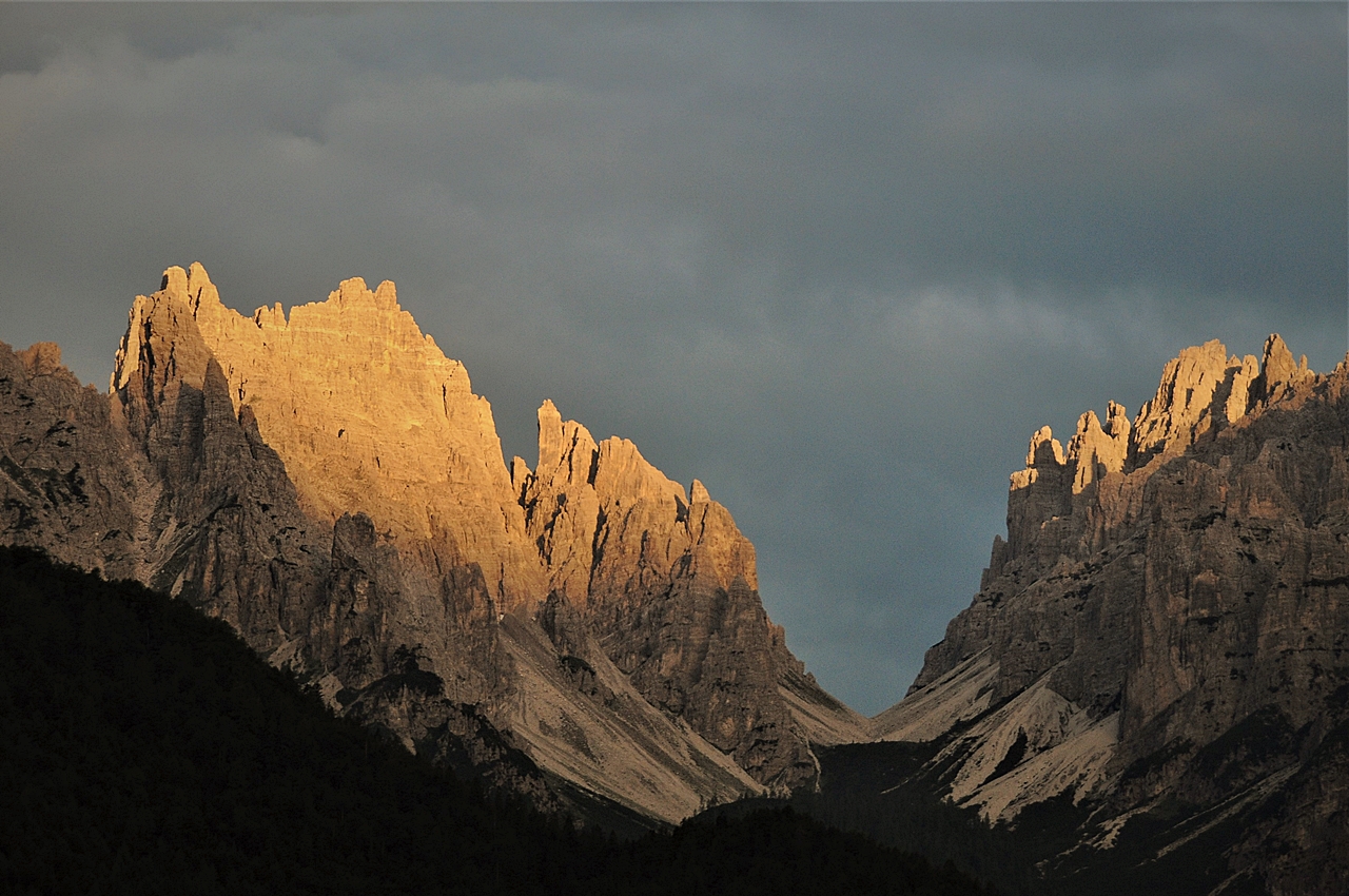 Sunrise on the Friulane Dolomites...