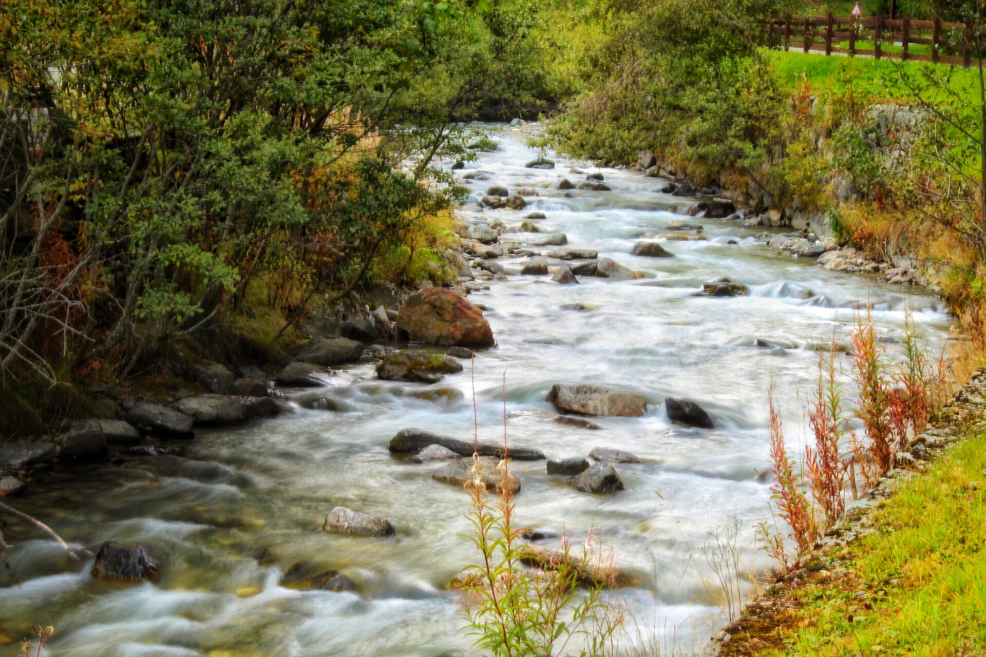 Marmore, il fiume della Valtournenche...