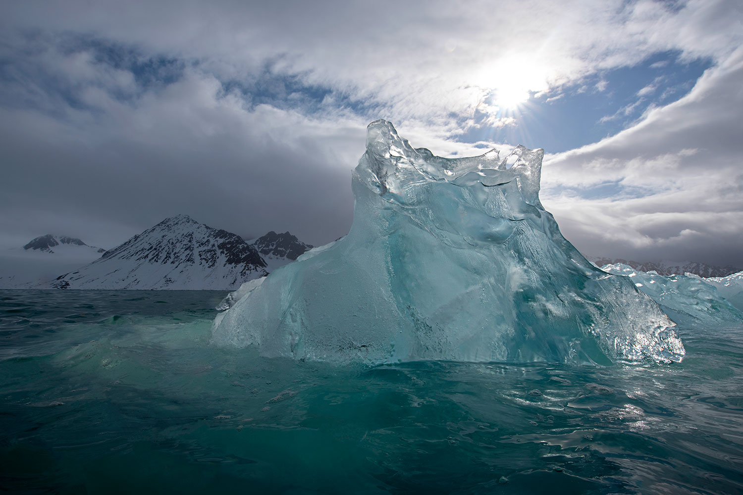 Iceberg a pelo d'acqua...