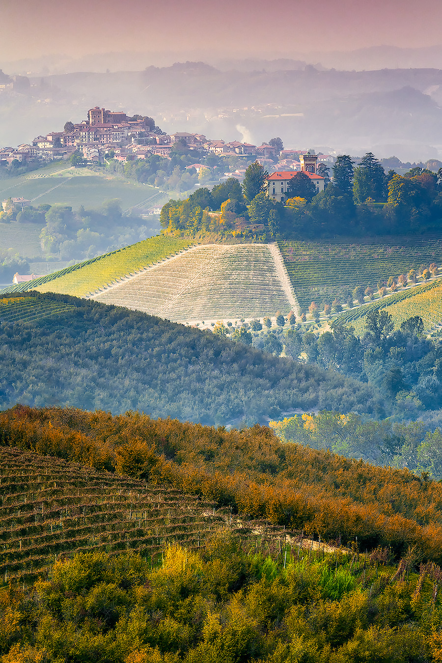 The magic of autumn in the Langhe ...