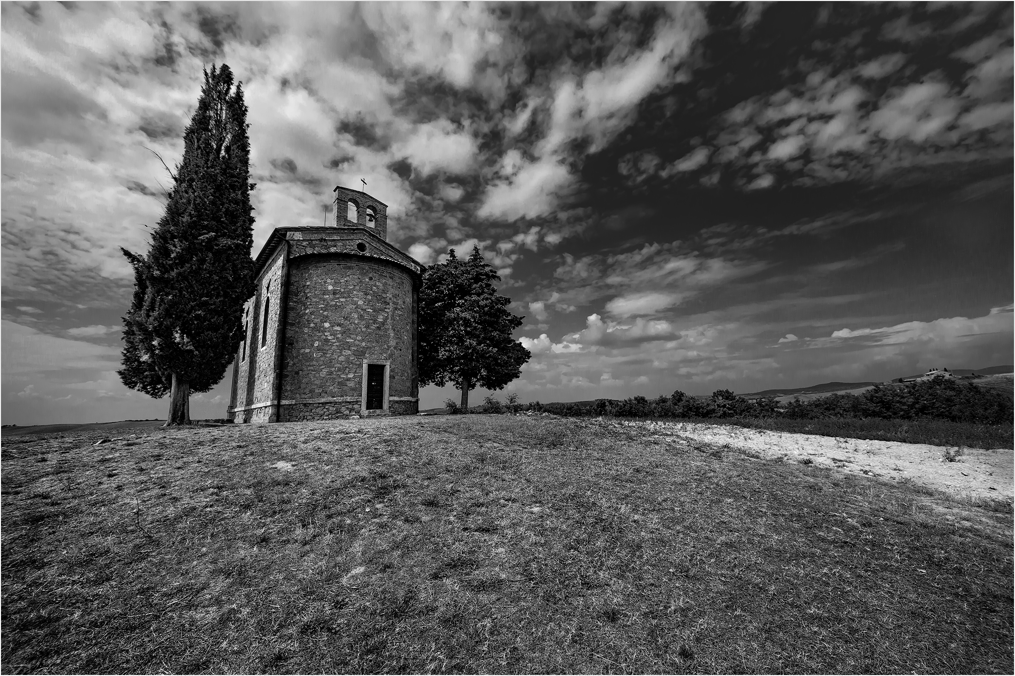 Chapel of Our Lady of Vitaleta San Quirico d'Orcia...