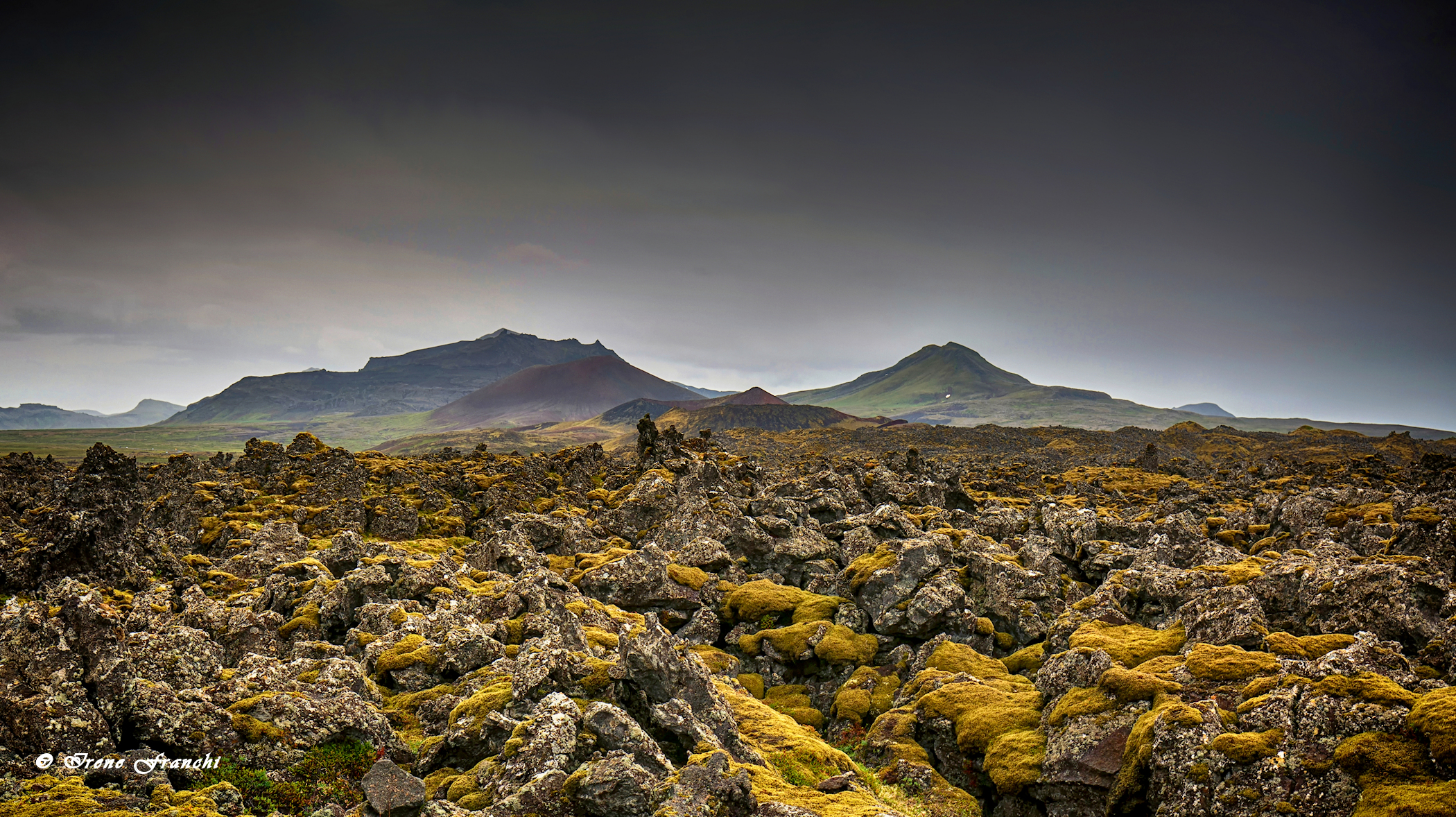 The unusual landscapes of Iceland...