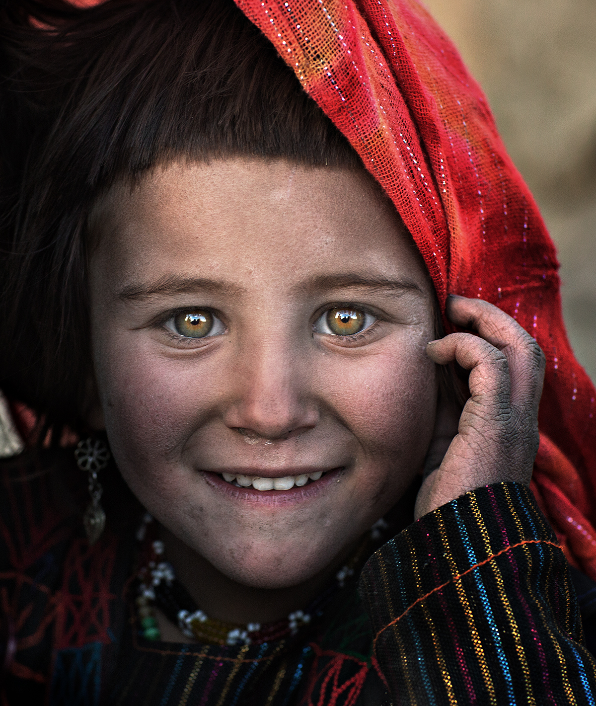 occhi che ipnotizzano. Afghanistan...
