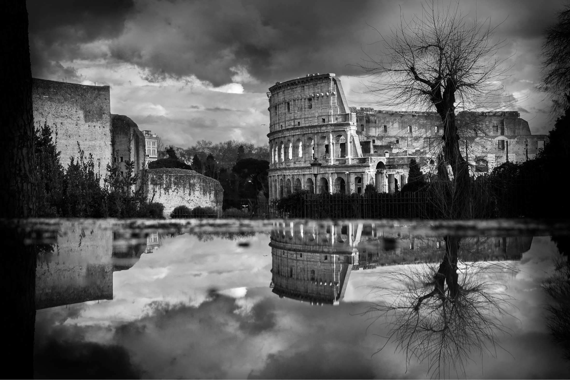 Colosseum in winter...