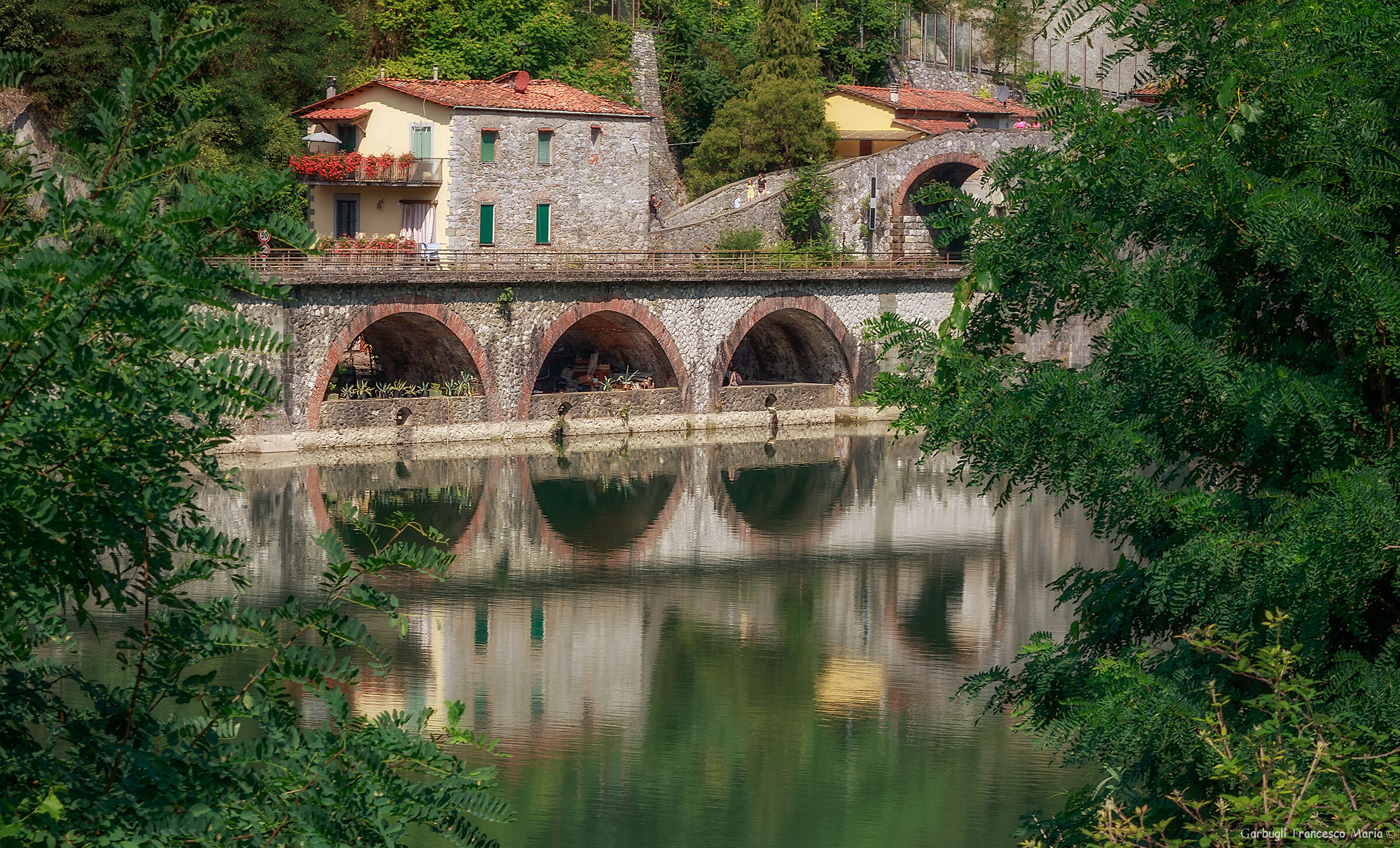 Reflections in Borgo in Mozzano LU...