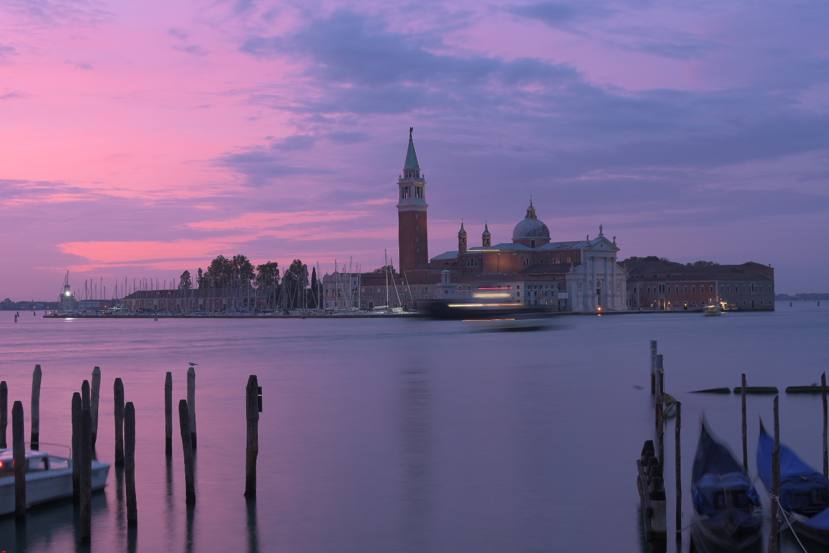 Sunrise in Venice...