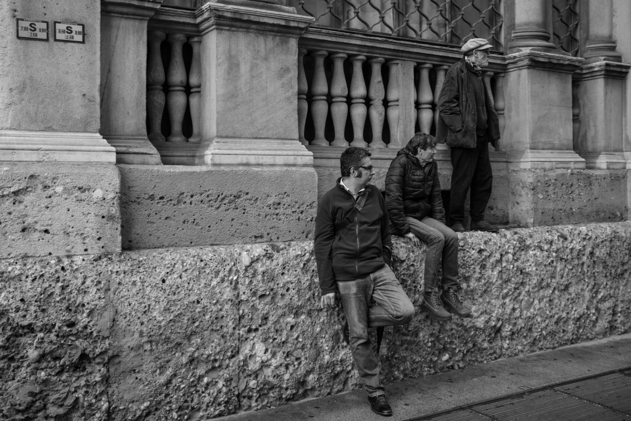 Milan on the street...
