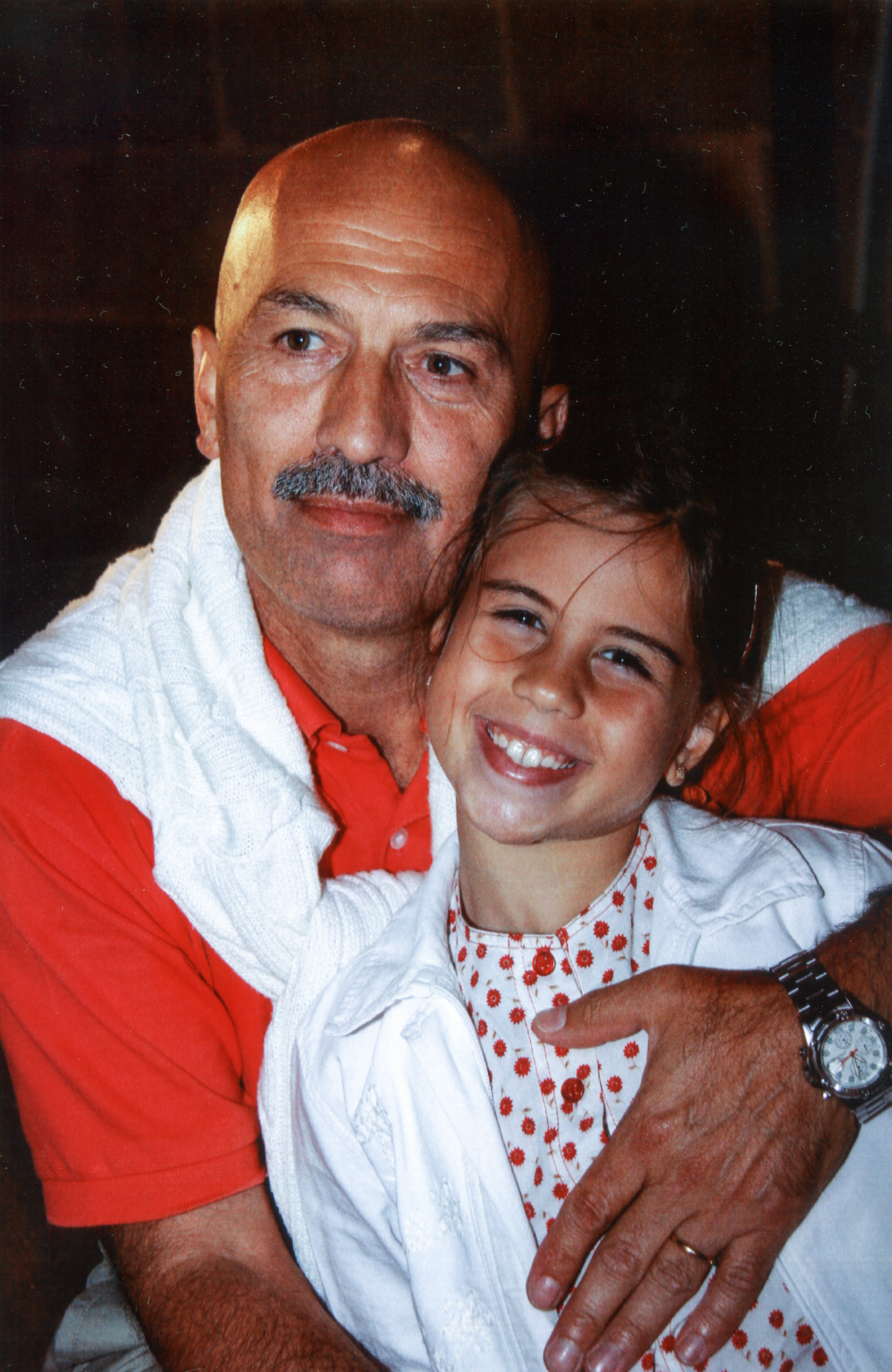 A few years ago... with my daughter Luisa...