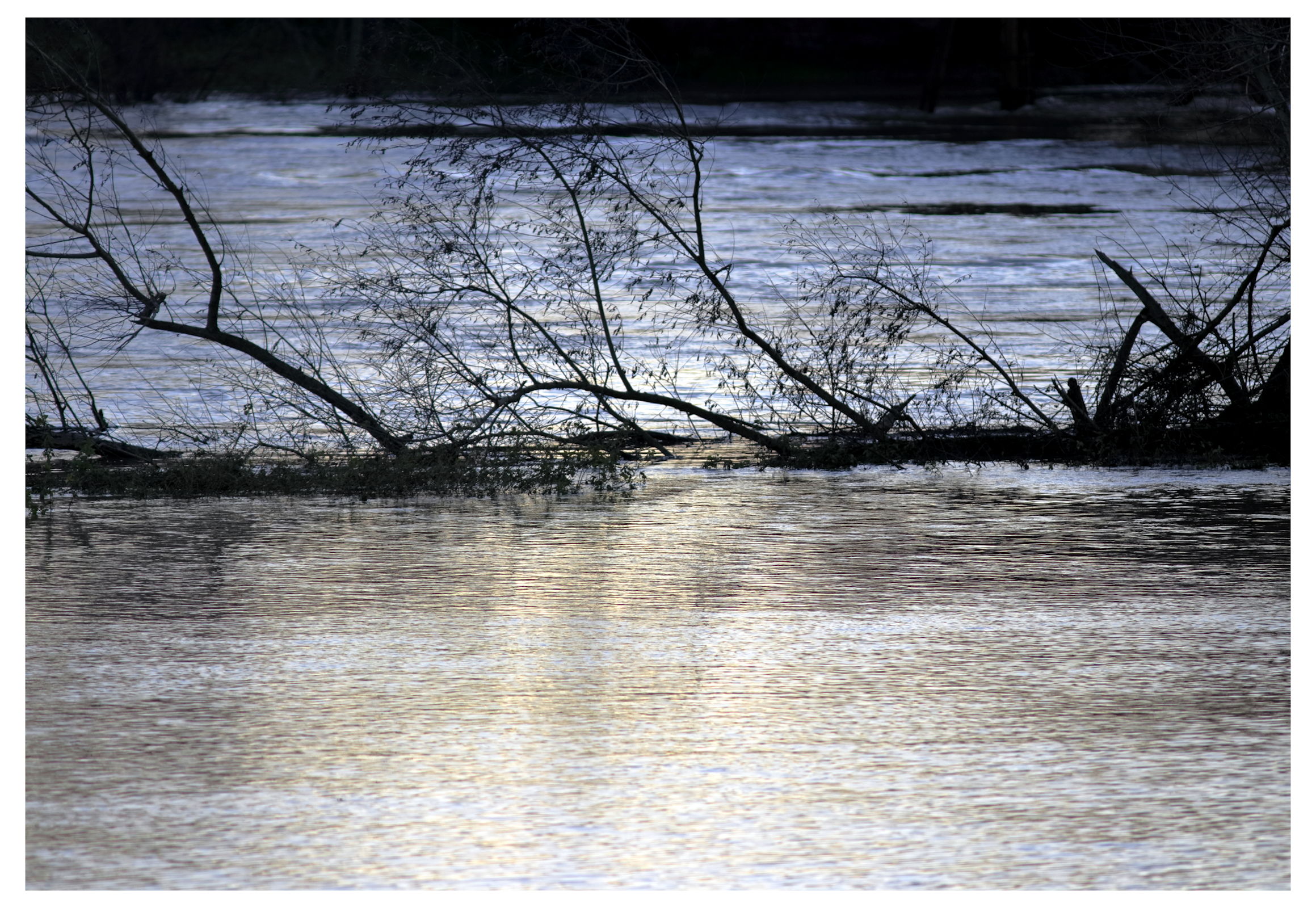 River Oil in flood...