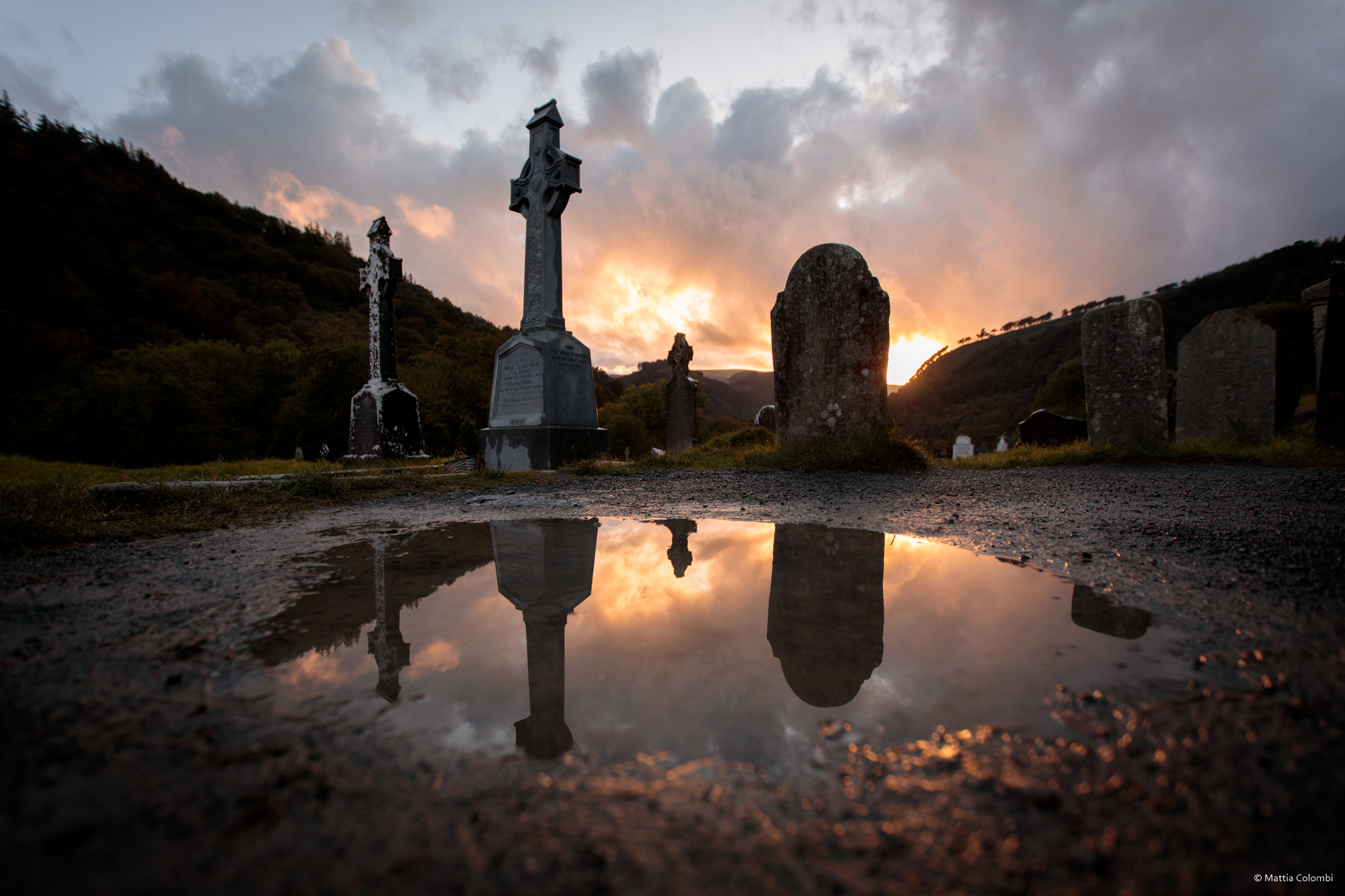 Glendalough Graveyard...