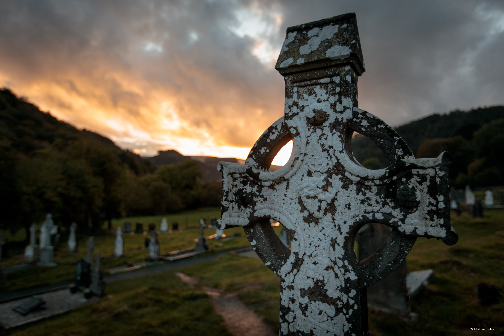 Glendalough Graveyard...