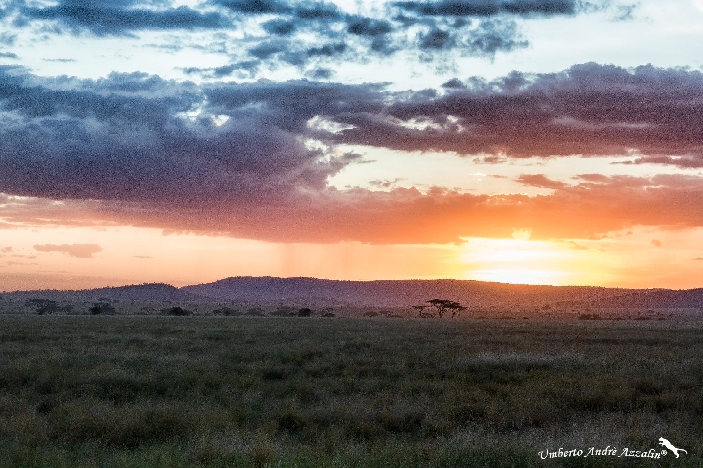 Tramonto sul Serengeti 2...