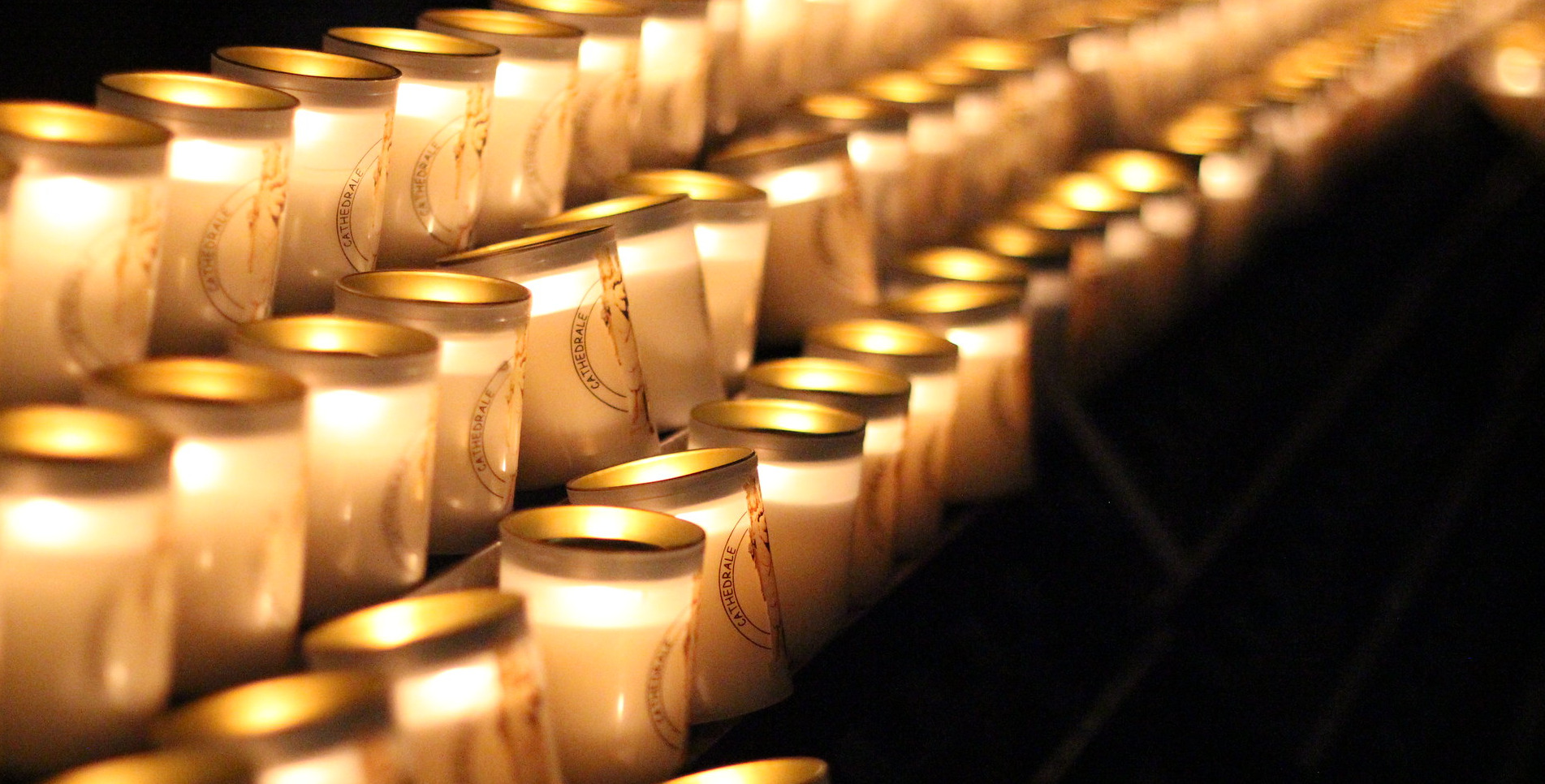 Candles in Notre Dame...