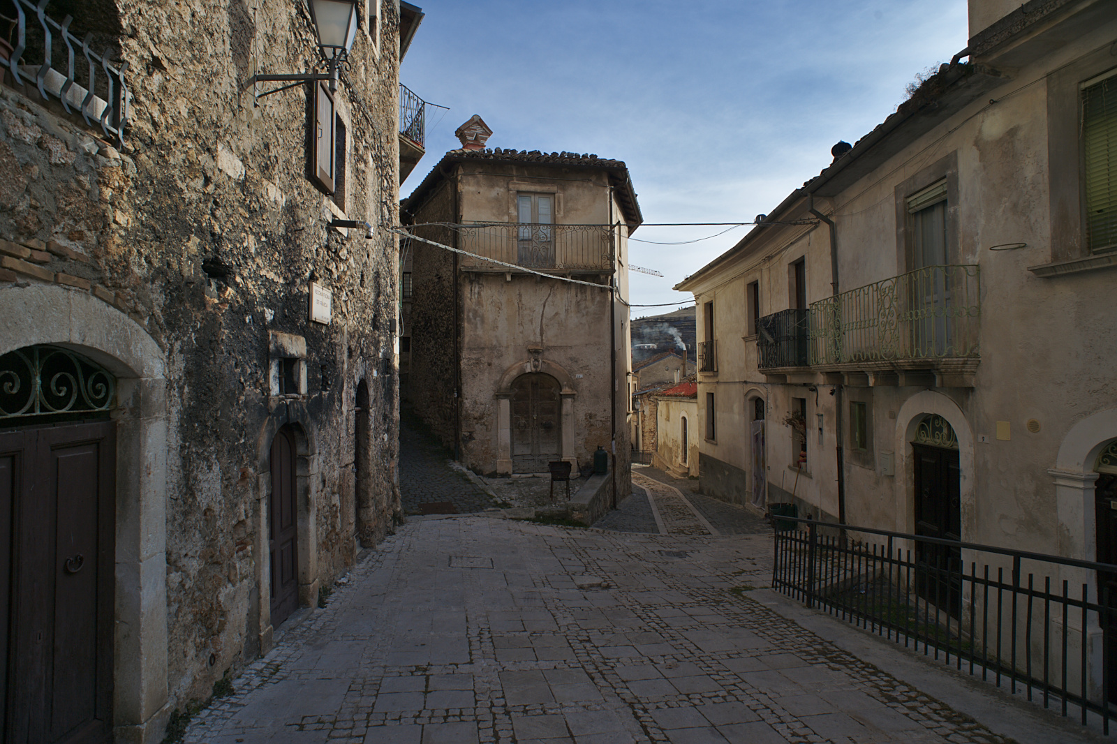 In the village of Calascio...
